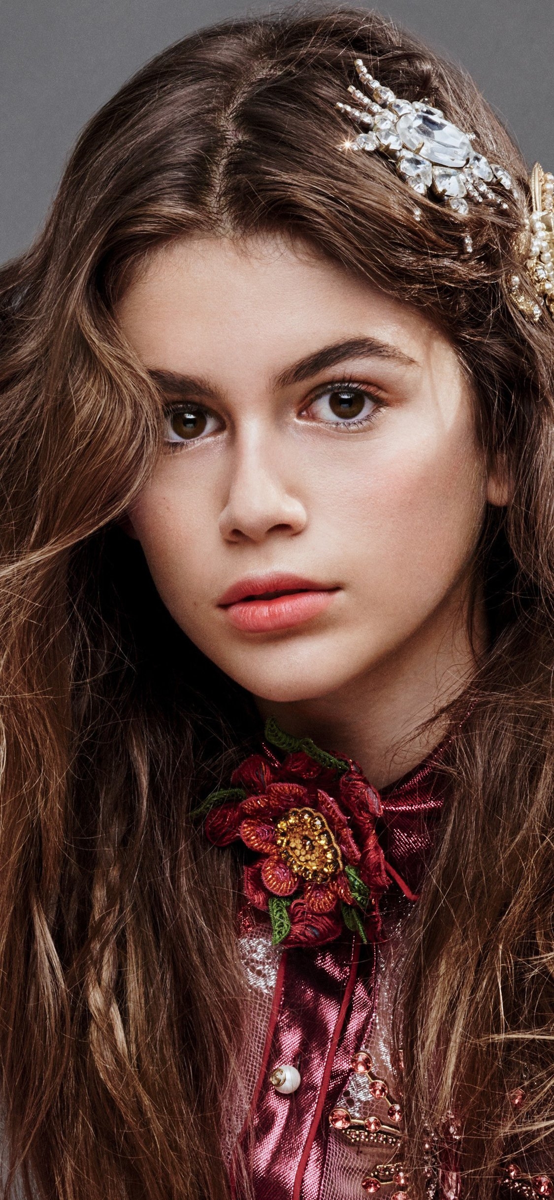 1130x2440 Kaia Gerber 4k iPhone XS, iPhone iPhone X HD 4k, Phone