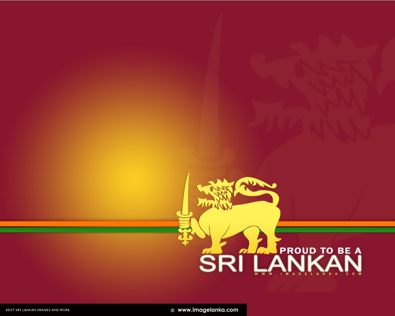 1280x1030 Sri Lanka Flag Wallpaper, Desktop