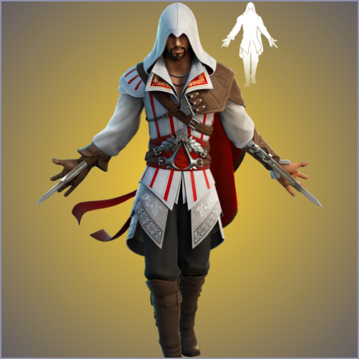 520x520 Ezio Auditore Fortnite wallpaper, Phone