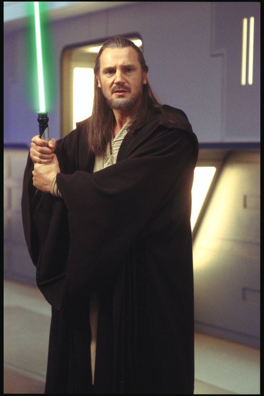 860x1280 Qui Gon Jinn Wallpaper, Phone