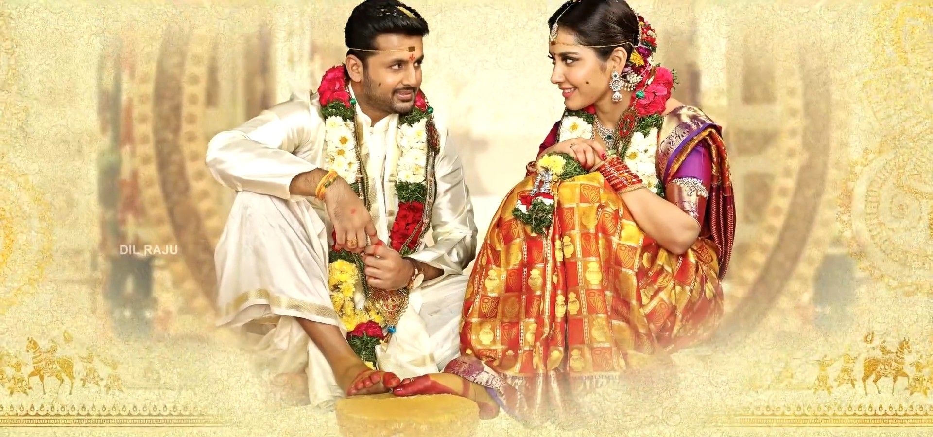 1920x900 Srinivasa Kalyanam Movie HD Photo Stills. Nithin, Rashi Khanna Image, GalleryCineFrames, Dual Screen