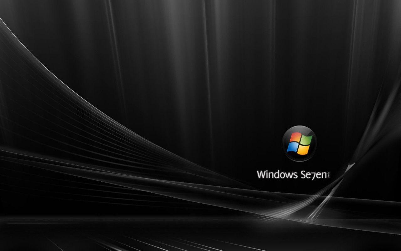 1280x800 Windows Black Wallpaper, Desktop