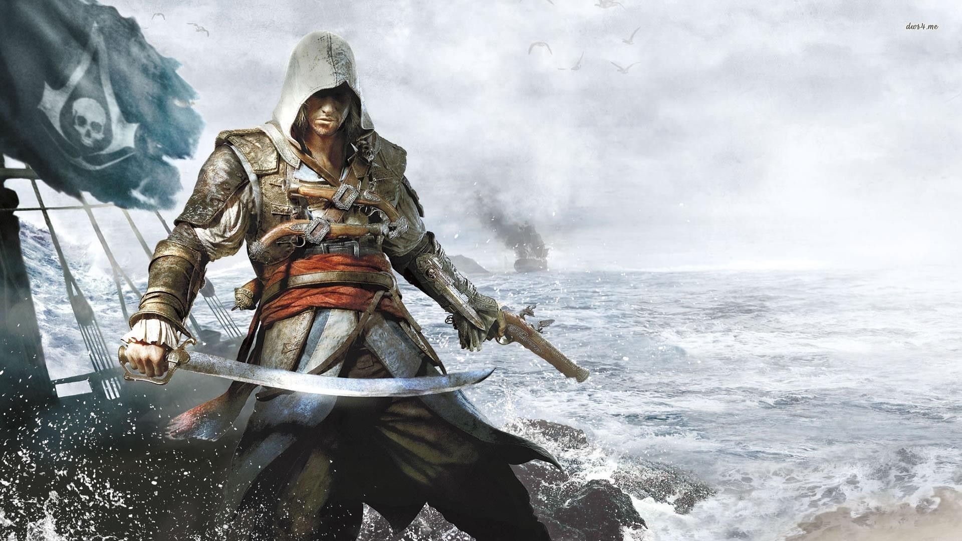 1920x1080 Assassin's Creed IV Flag wallpaper wallpaper, Desktop