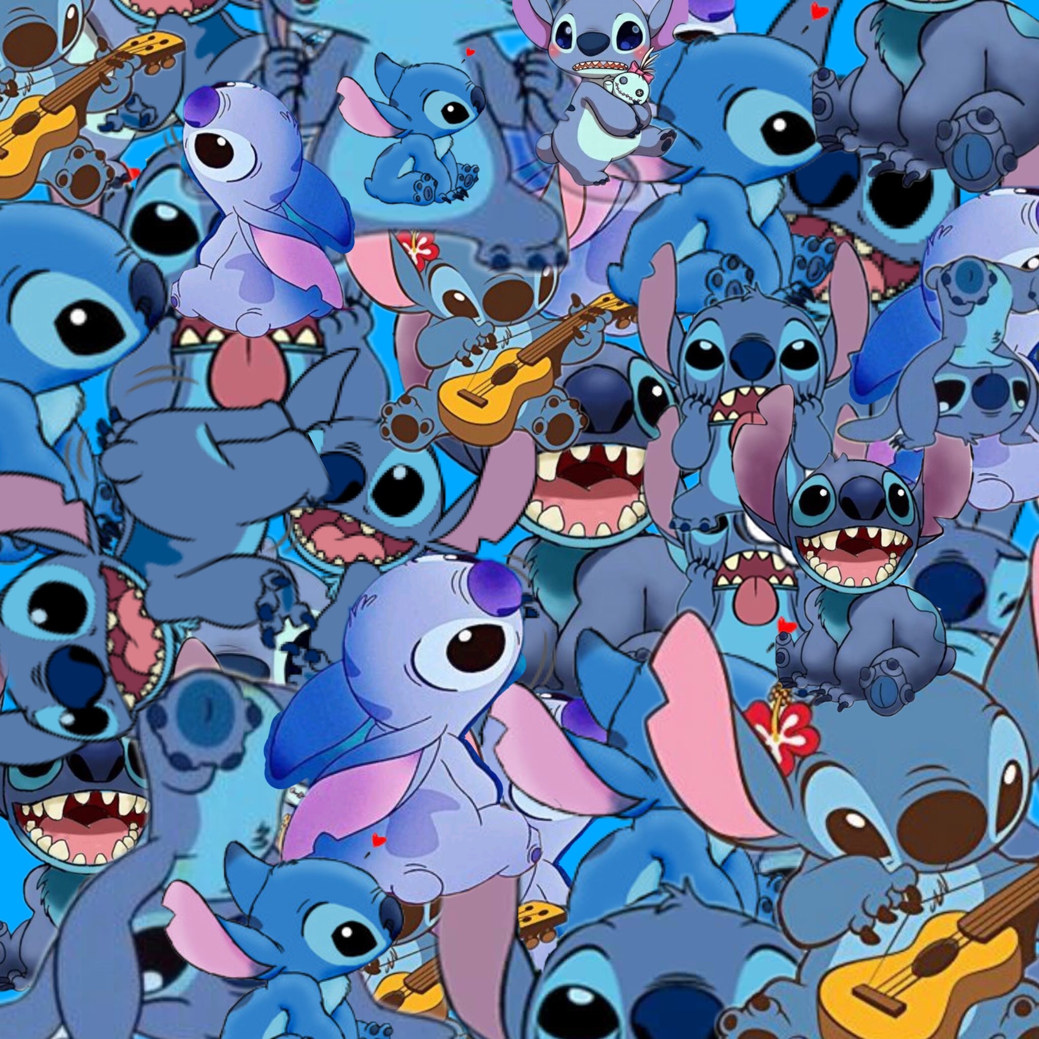 2050x2050 Stich Wallpaper, Phone