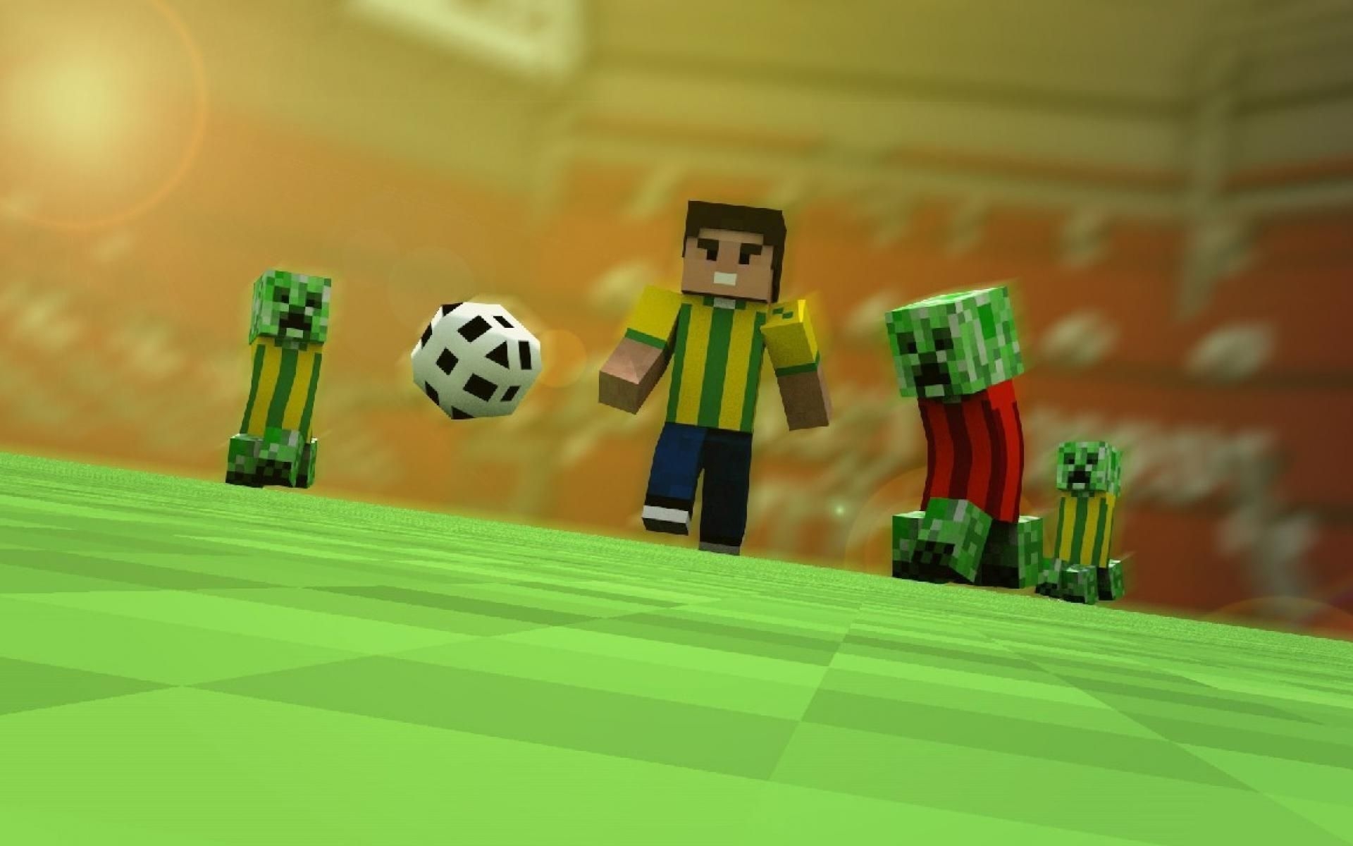 1920x1200 Minecraft, Wallpaper, Creeper, Soccer, Wallpaper. Minecraft, Desktop