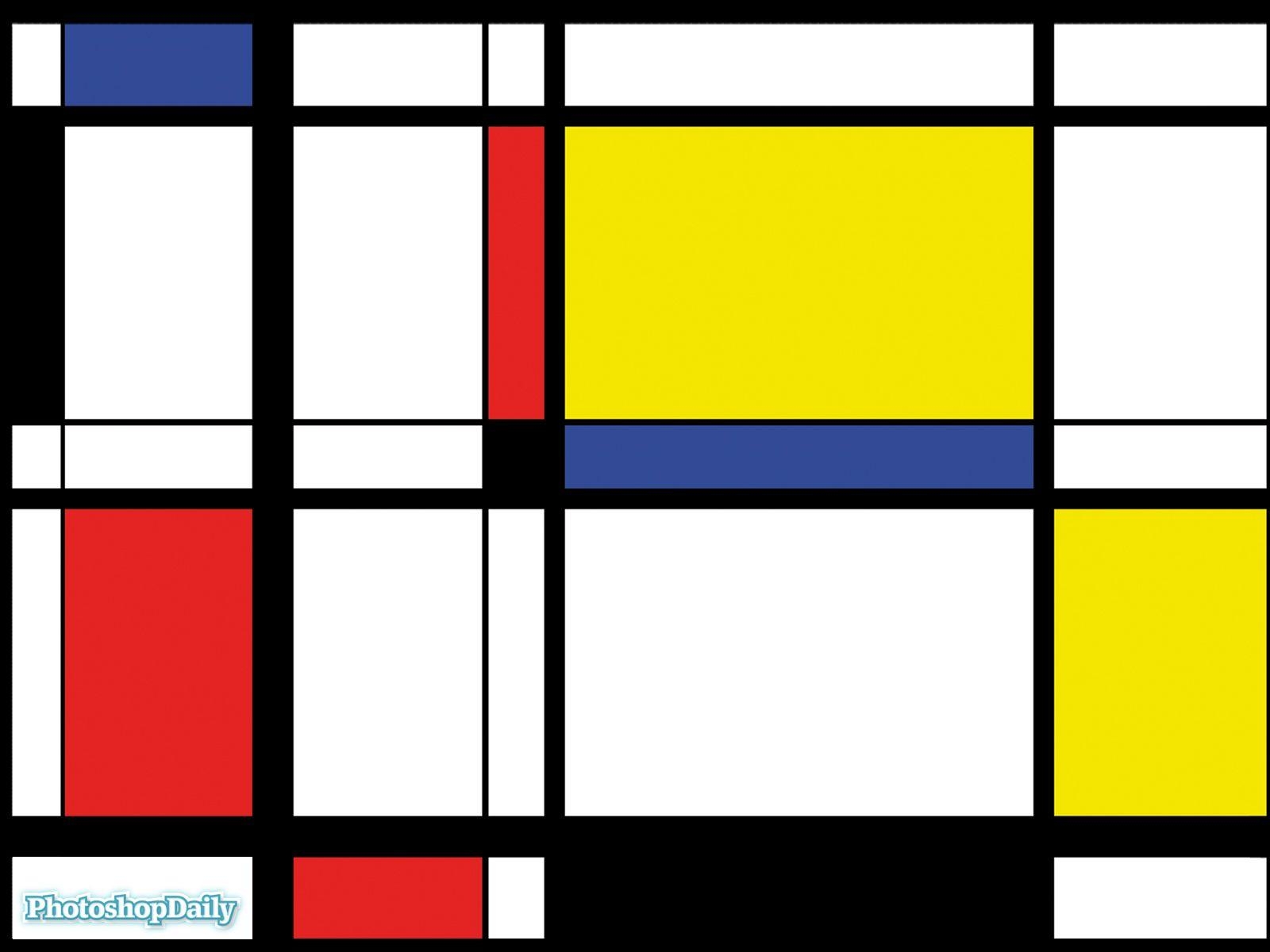 1600x1200 Mondrian. Art. HD wallpaper, Mondrian and Paintings, Desktop