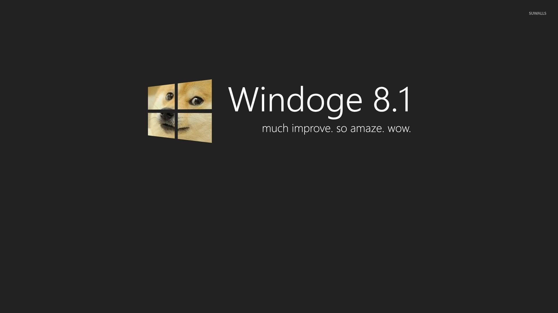 1920x1080 Doge Windows 8.1 wallpaper wallpaper, Desktop