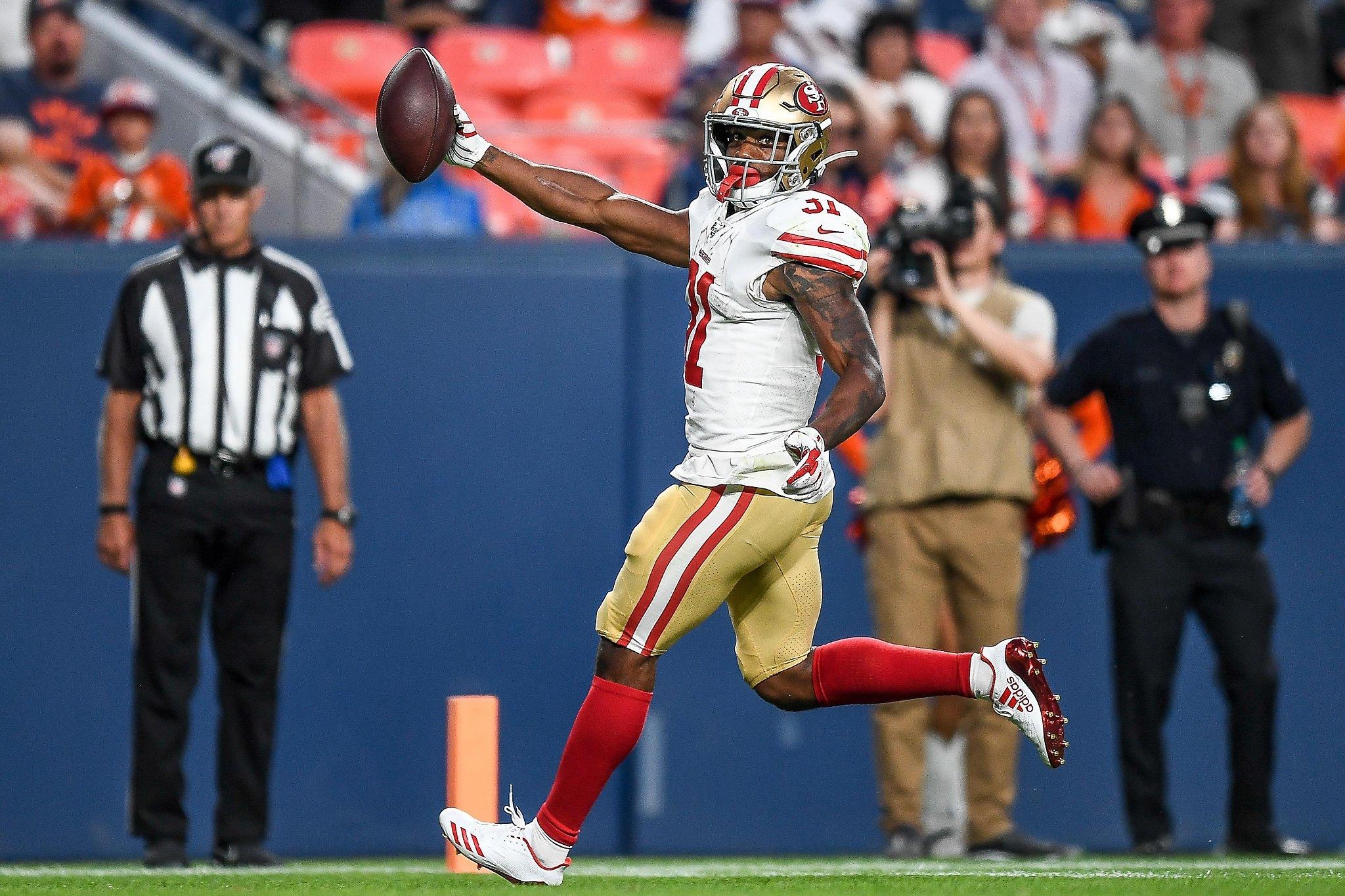 2050x1370 49ers' Raheem Mostert pays tribute to agent's father after scoring, Desktop