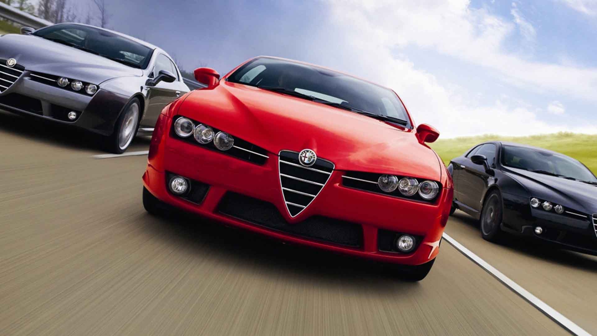 1920x1080 Alfa Romeo Brera Tuning Front HD Wallpaper, Desktop