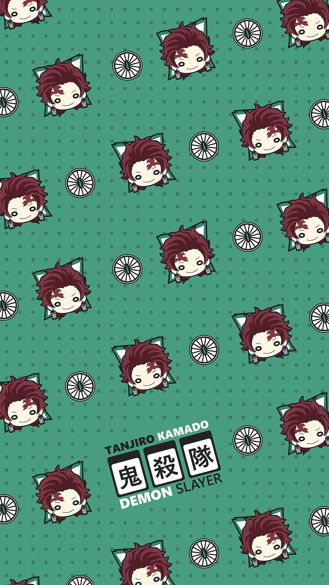 1080x1920 Download Demon Slayer Tanjiro Kamado Chibi Wallpaper, Phone