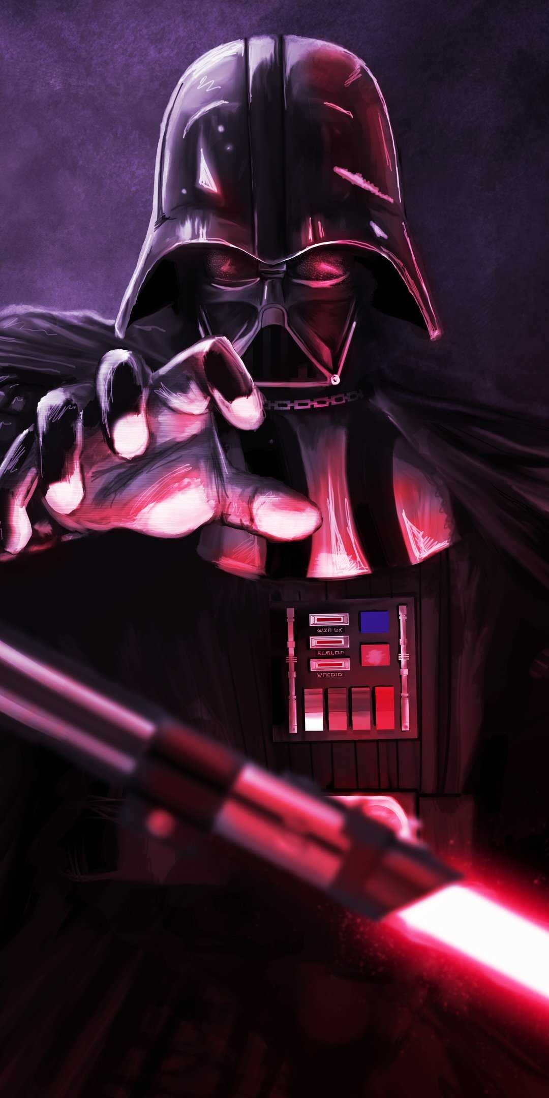 1080x2160 Darth Vader Art 4K HD Wallpaper (), Phone