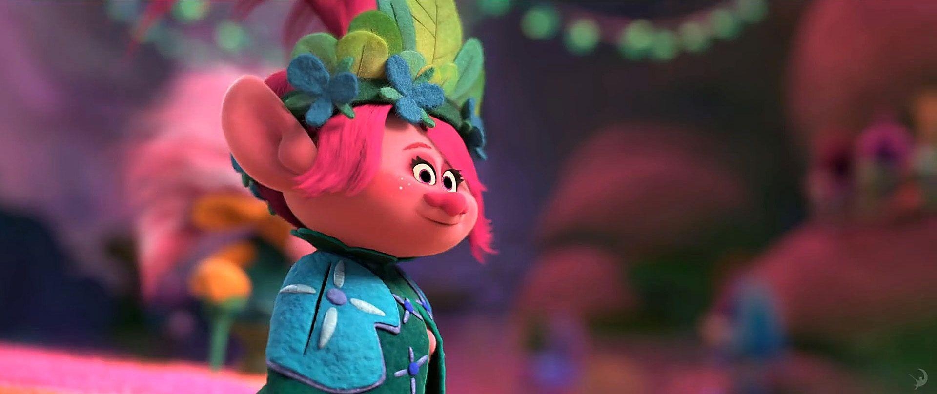 1920x810 Trolls 2016 Animation Movie Wallpaper 05, Dual Screen