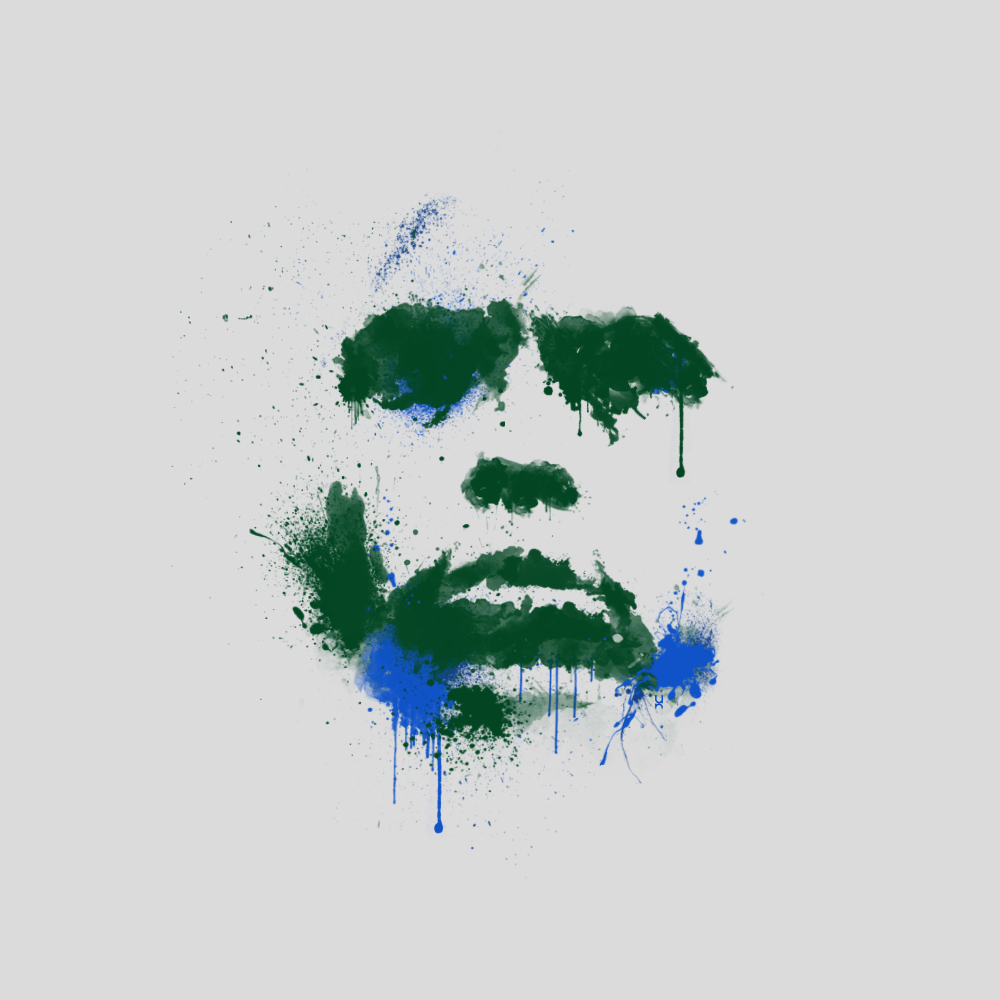 1000x1000 Ronaldo Nazario de Lima Splatter, Phone