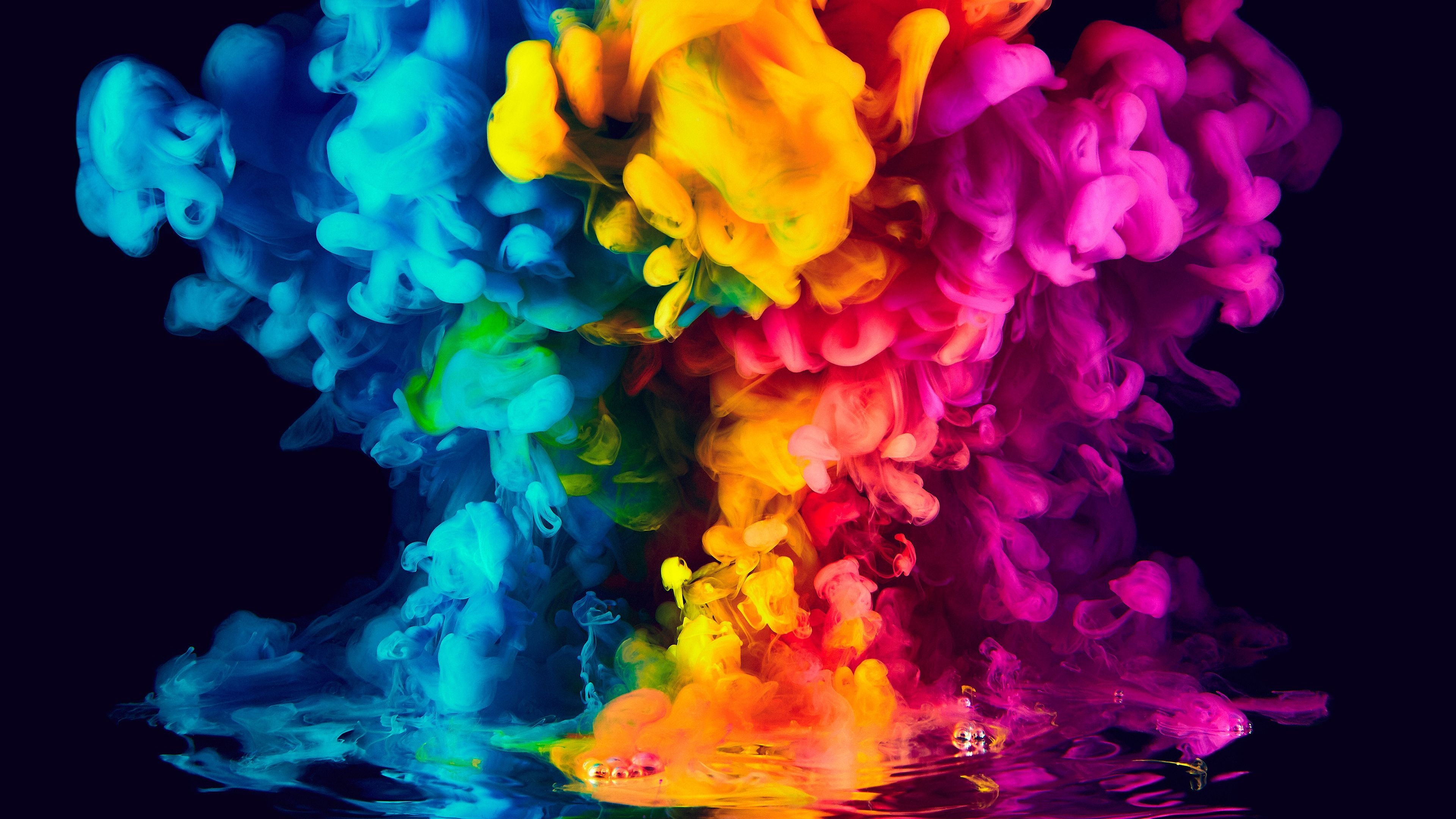 3840x2160 Color Smoke 4K Wallpaper Free Color Smoke 4K Background, Desktop