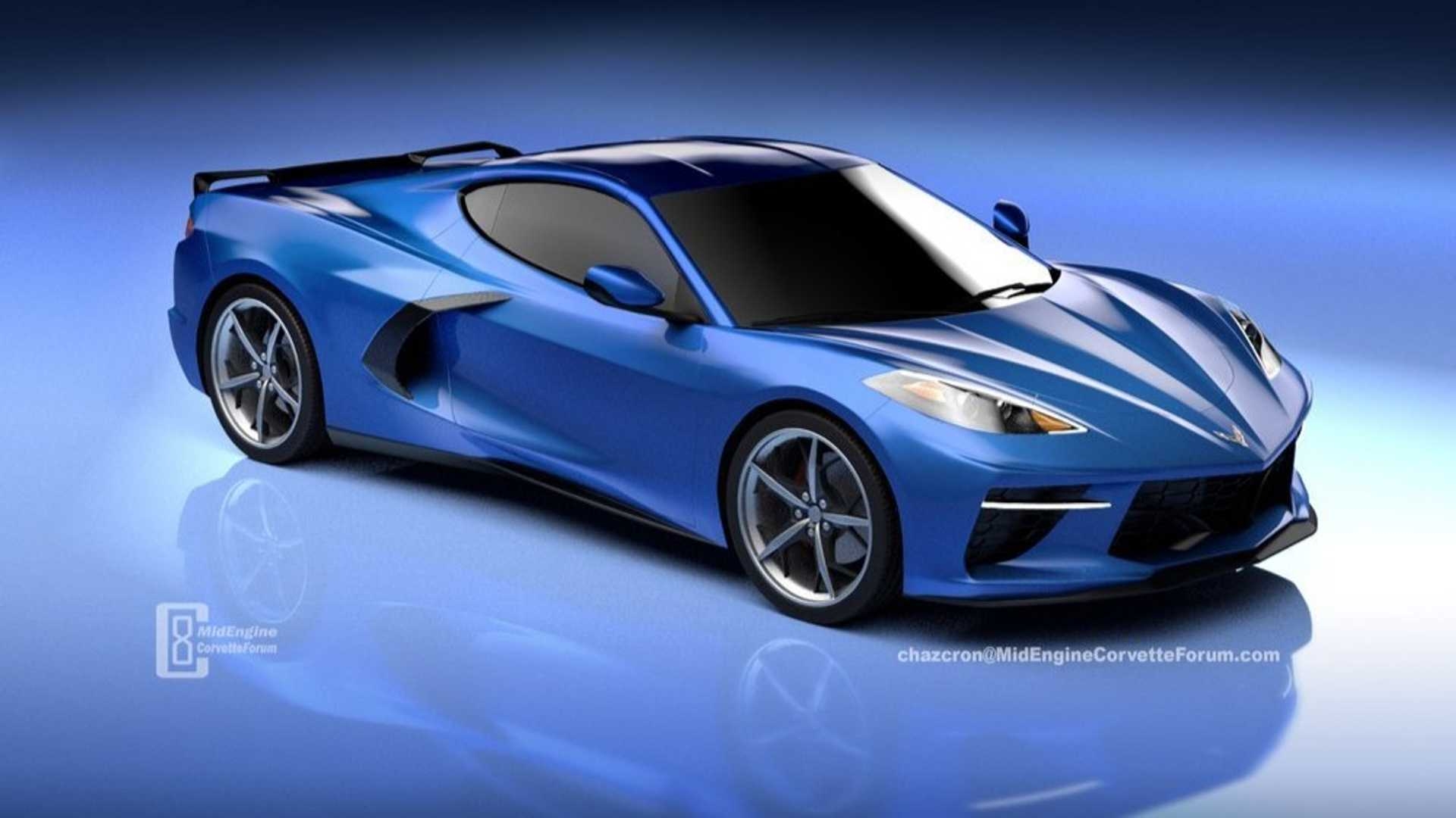 1920x1080 New Rendering Of The Mid Engined 2020 Chevy C8 Corvette Gives Us A, Desktop