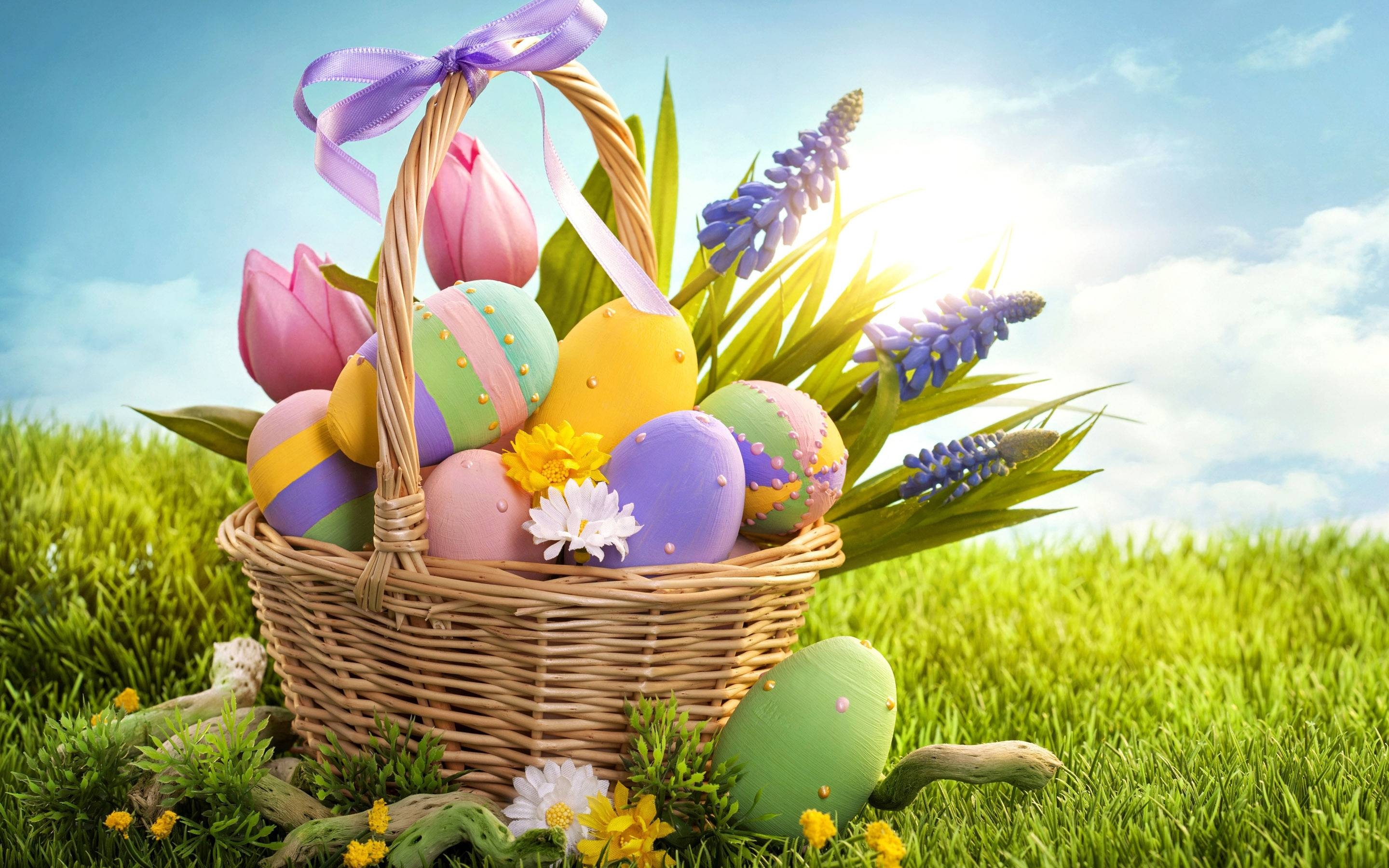 2880x1800 Wallpaper For > Cute Easter Background, Desktop