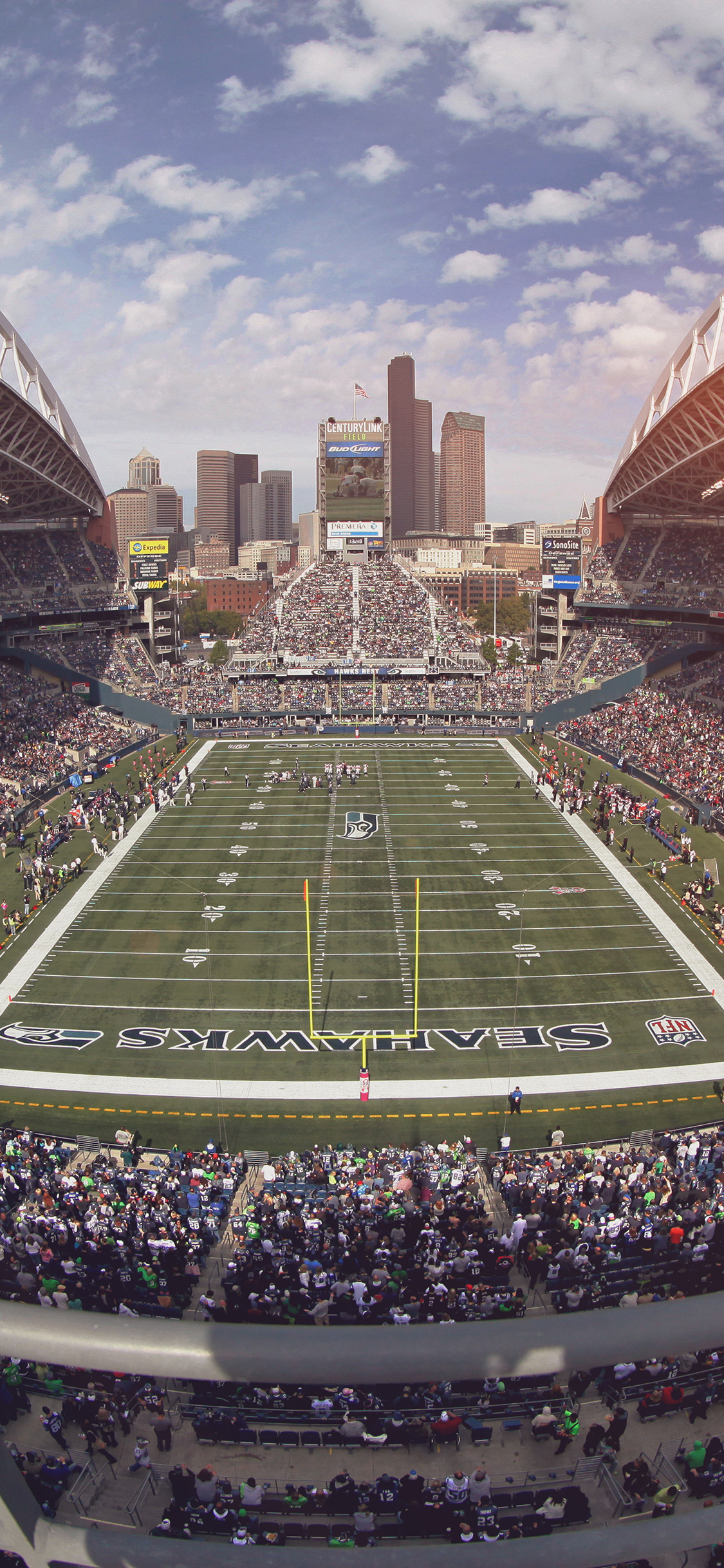 1130x2440 Seahawks Seattle Sports Stadium, Phone