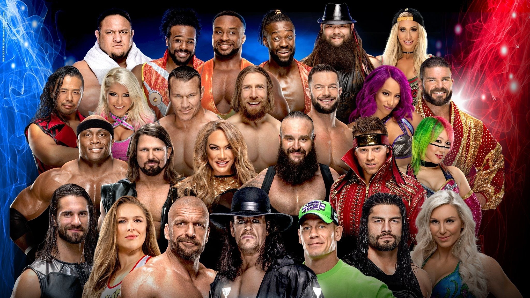 2050x1160 WWE Wallpaper, Desktop