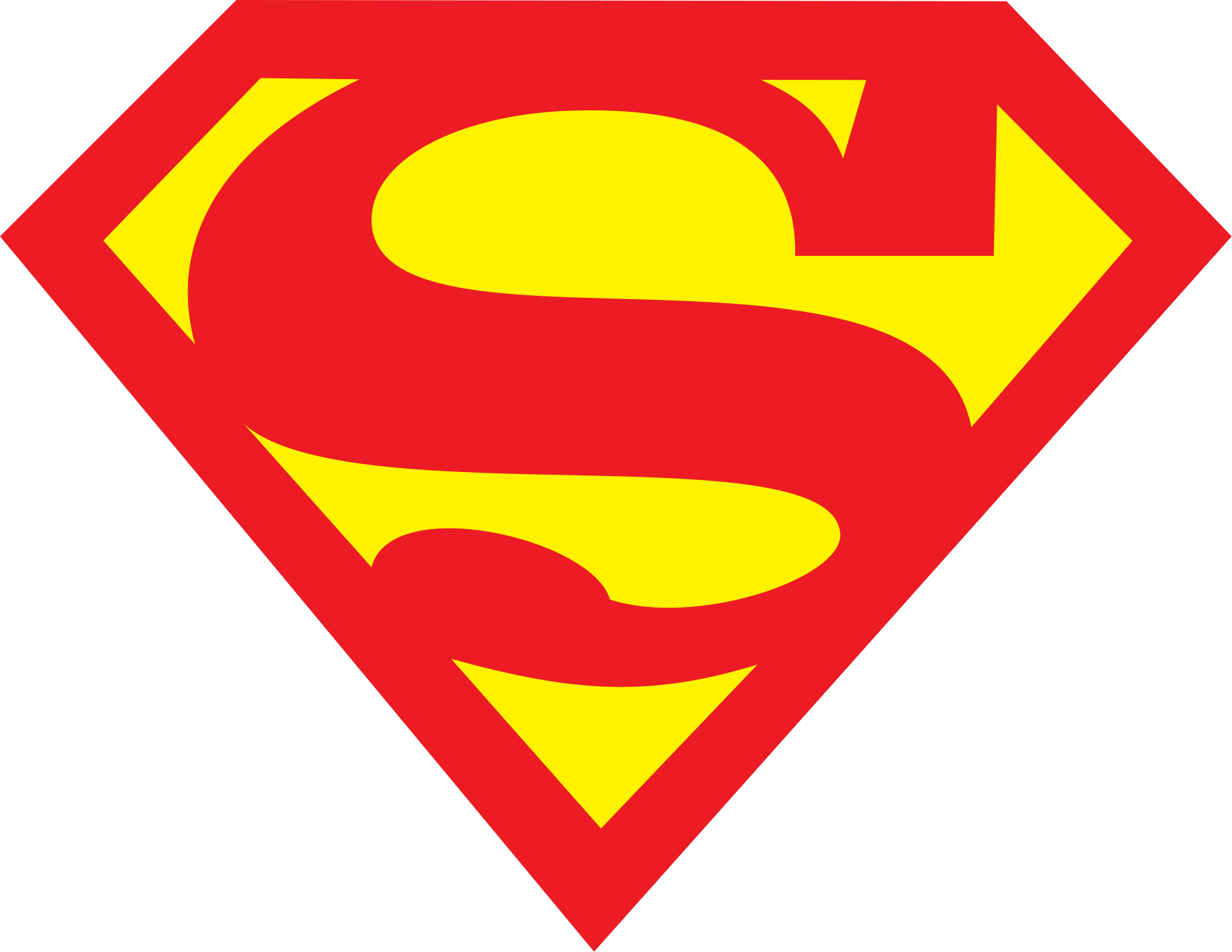 1860x1440 Superman S symbol.svg, Desktop