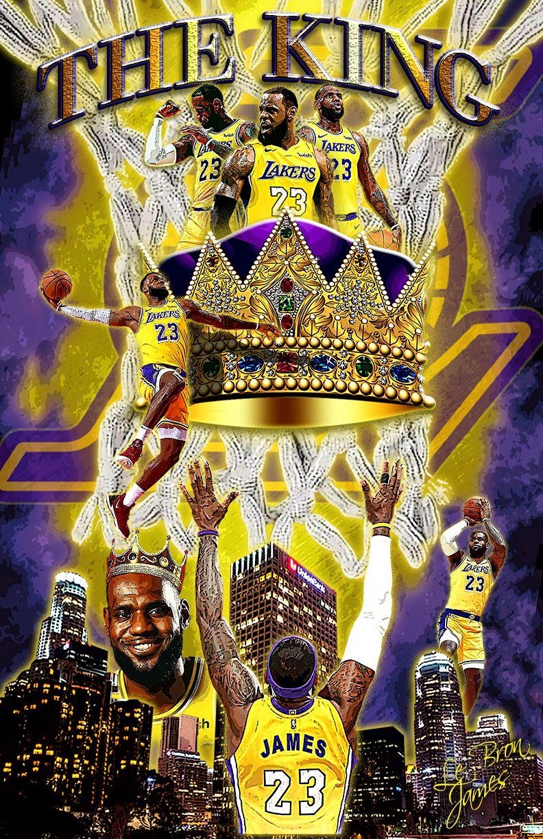 800x1230 Digital Art Collage. King lebron james, Lebron james wallpaper, Phone