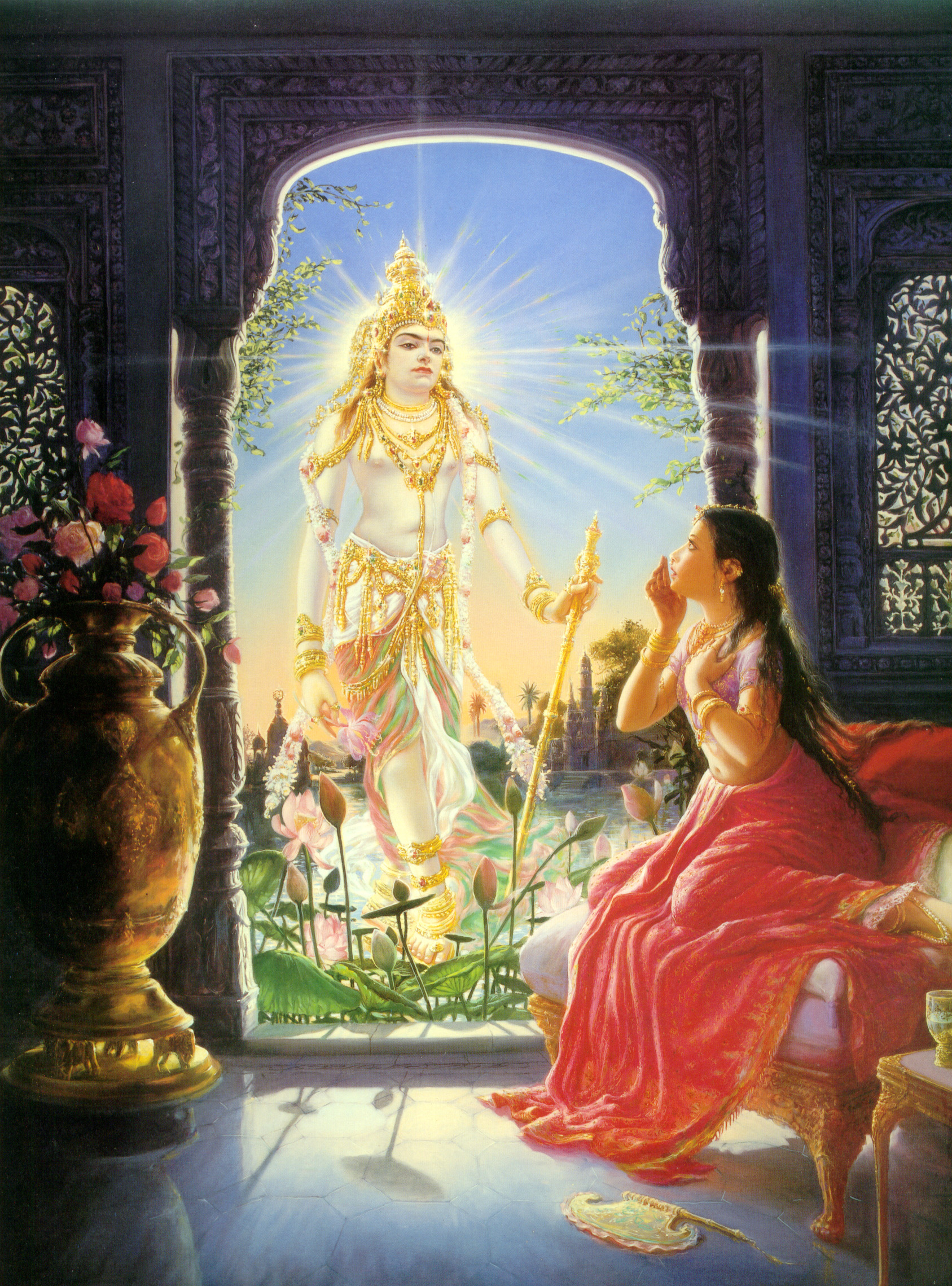 1690x2280 Teachings of Queen Kunti Desire Tree, Phone