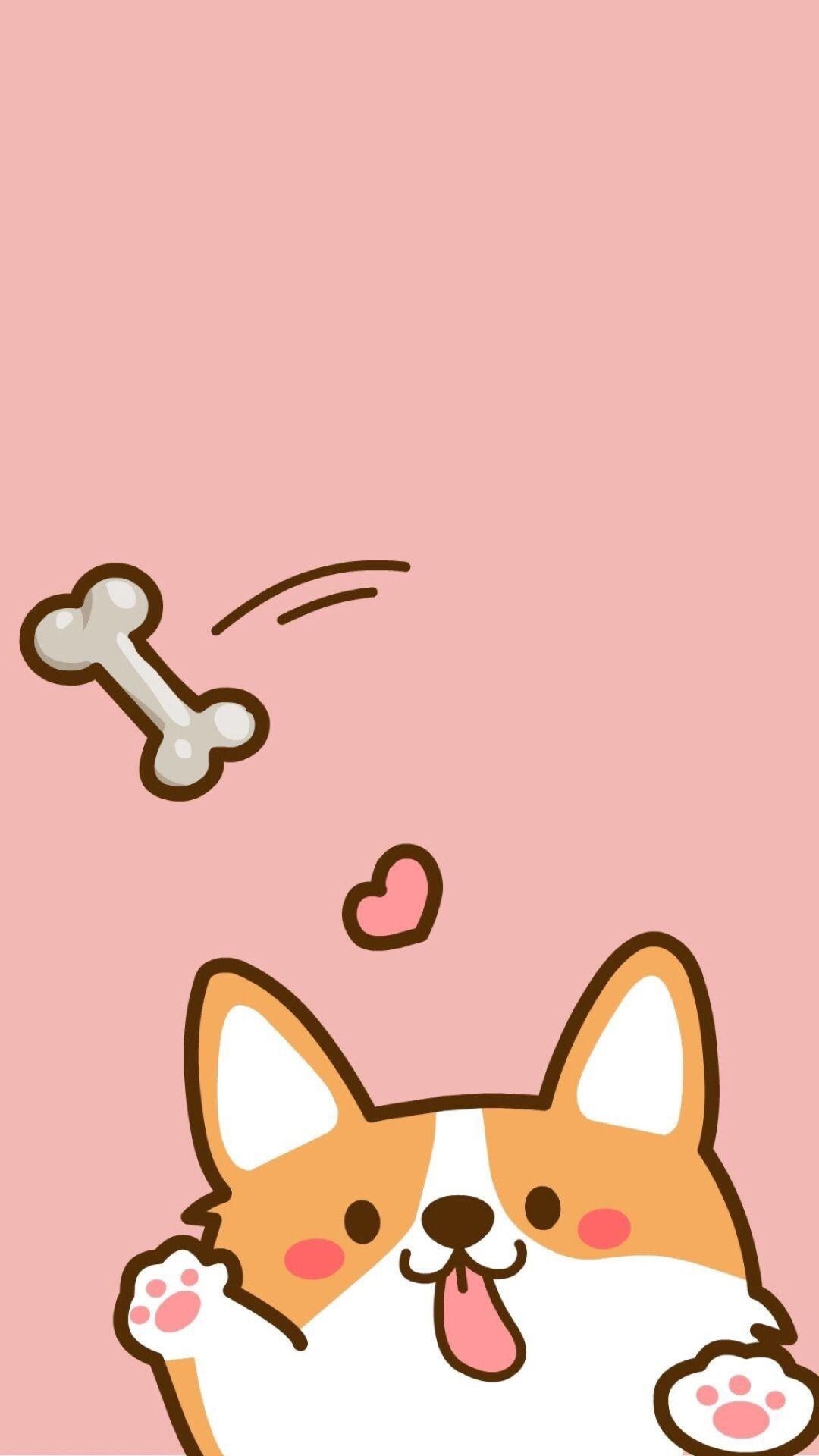 1080x1920 Kawaii Dog Wallpaper Free Kawaii Dog Background, Phone