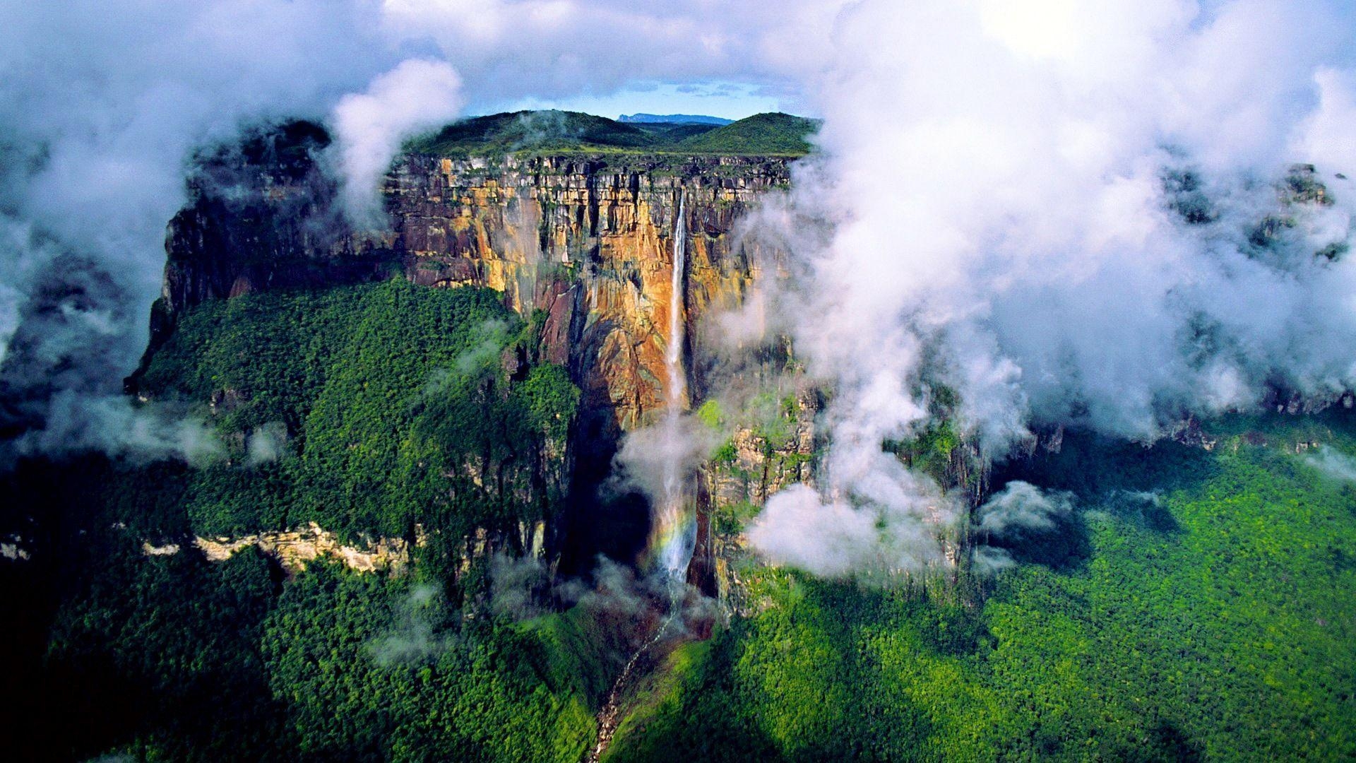 1920x1080 Angel Falls Venezuela Wallpaper, Isla Margarita, Desktop