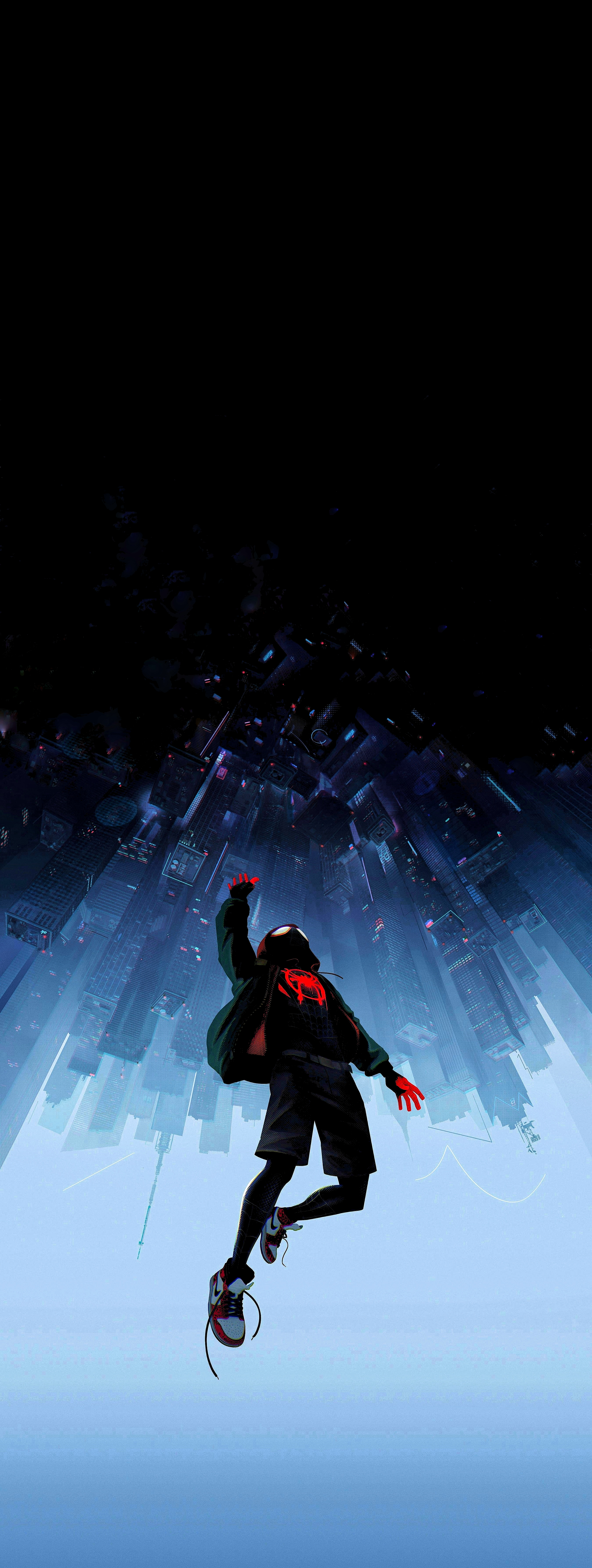 2700x7150 Spider Man: Into The Spider Verse [2475x6511], Phone