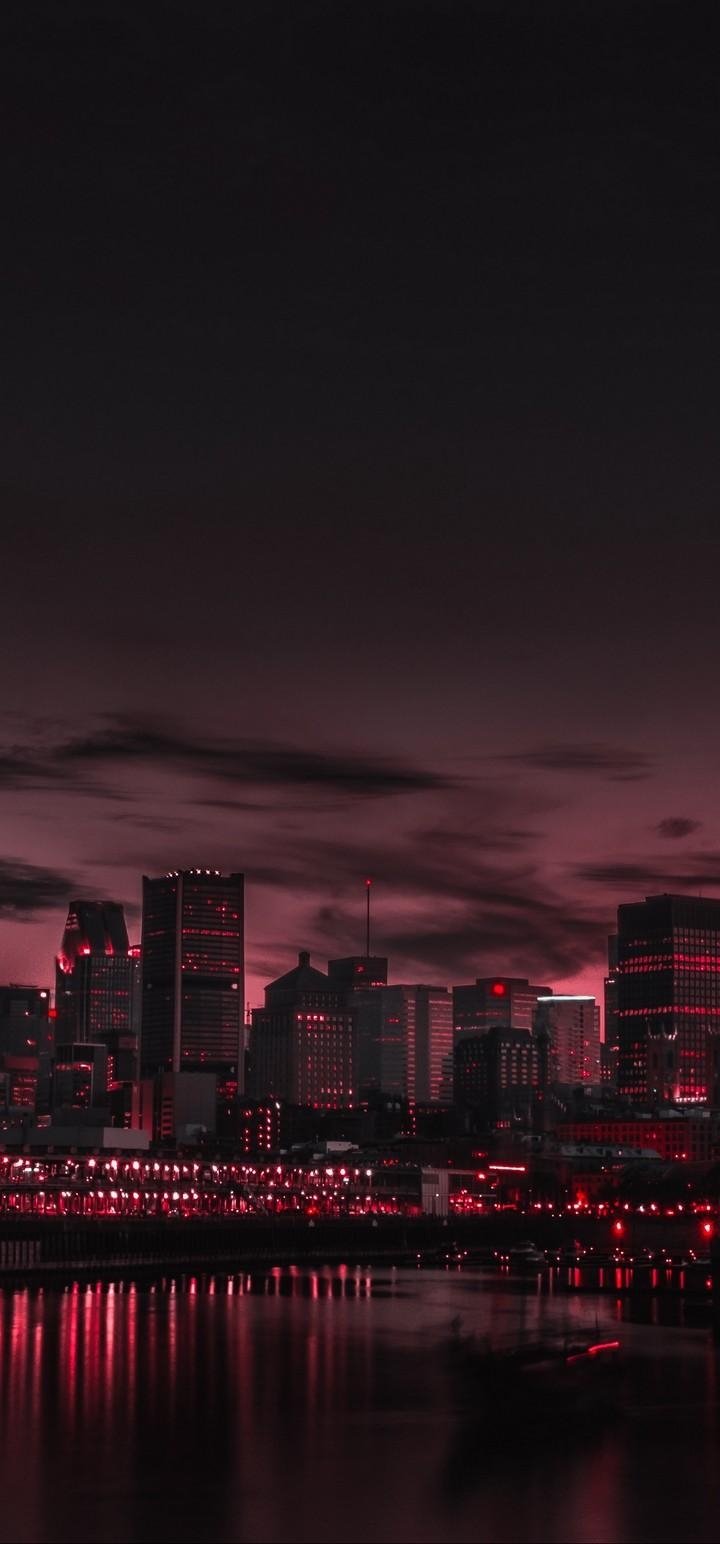 720x1550 City Night Panorama Wallpaper - [], Phone