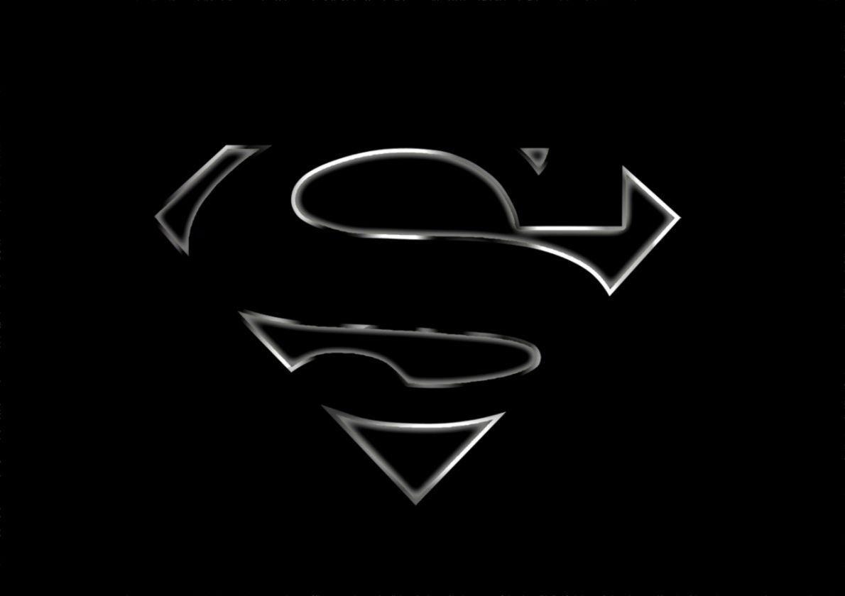 1190x840 Superman Logo Wallpaper Black. Full HD Wallpaper, Desktop