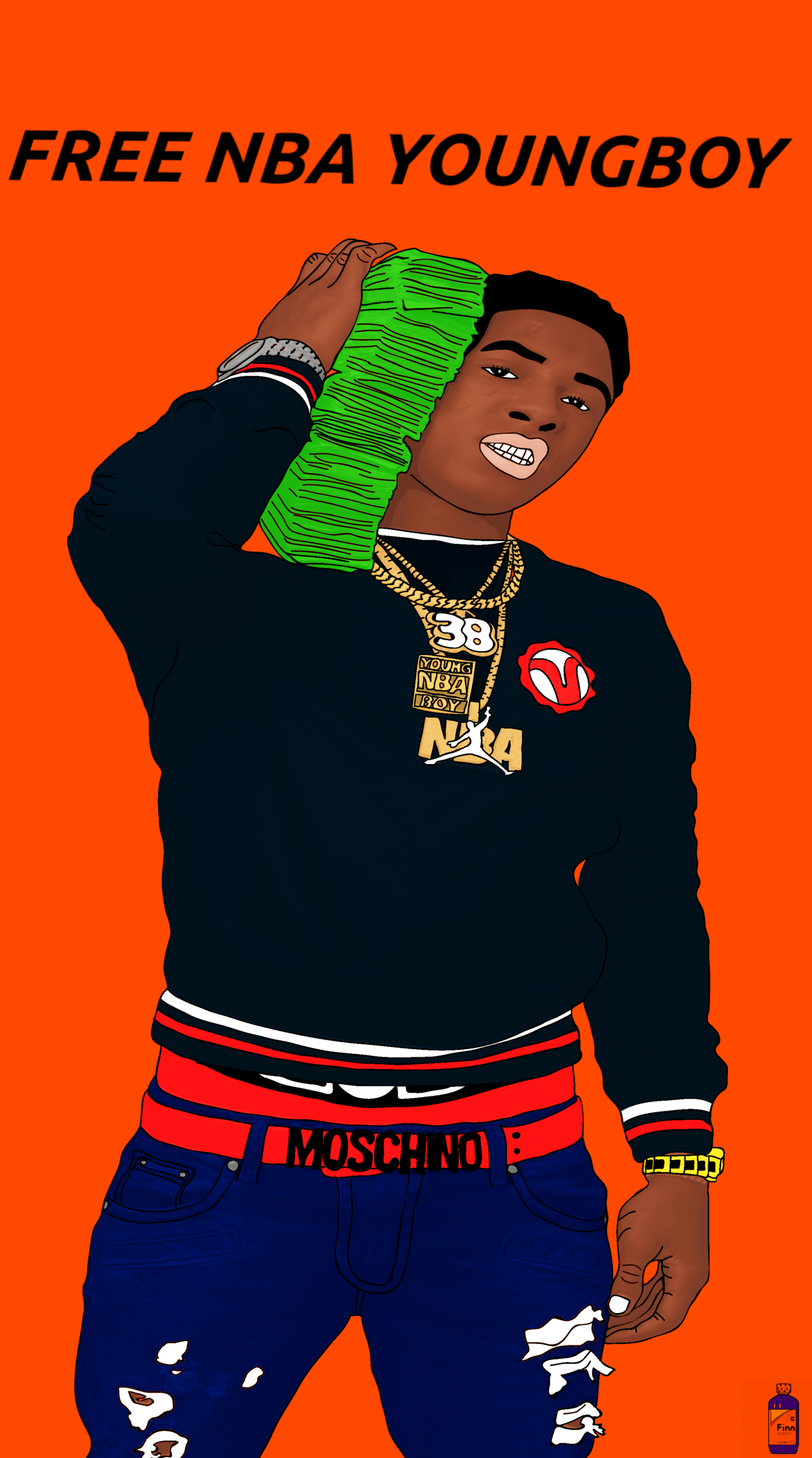 1940x3480 Nba Youngboy Wallpaper, Free Stock Wallpaper, Phone