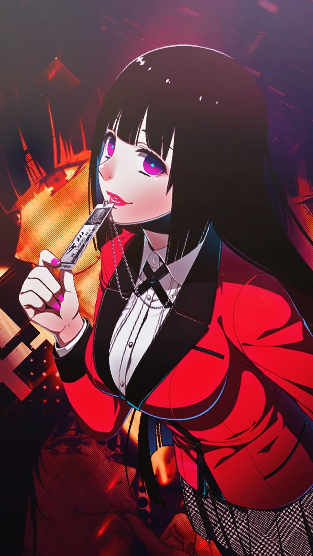 1080x1920 Jabami Yumeko Kakegurui Anime Girl 4k iPhone 6s, Phone