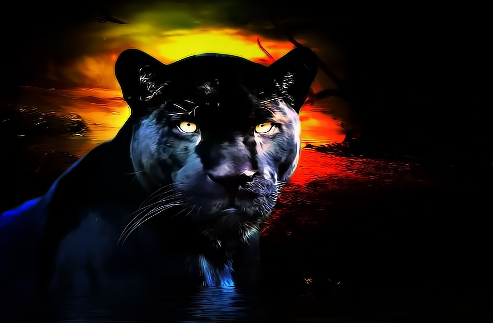 1600x1050 Cool Panther Wallpaper, Desktop