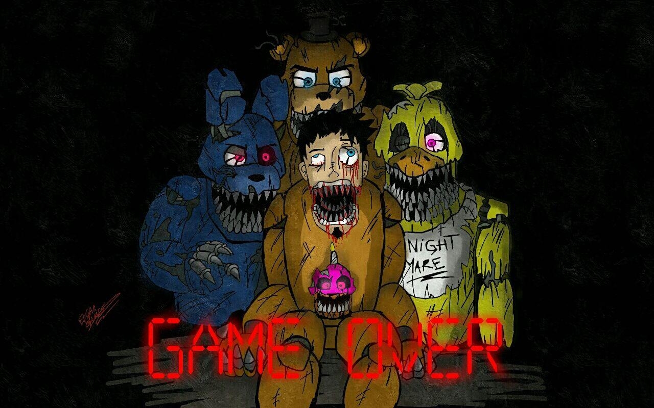 1280x800 FNAF4 Wallpaper, Desktop