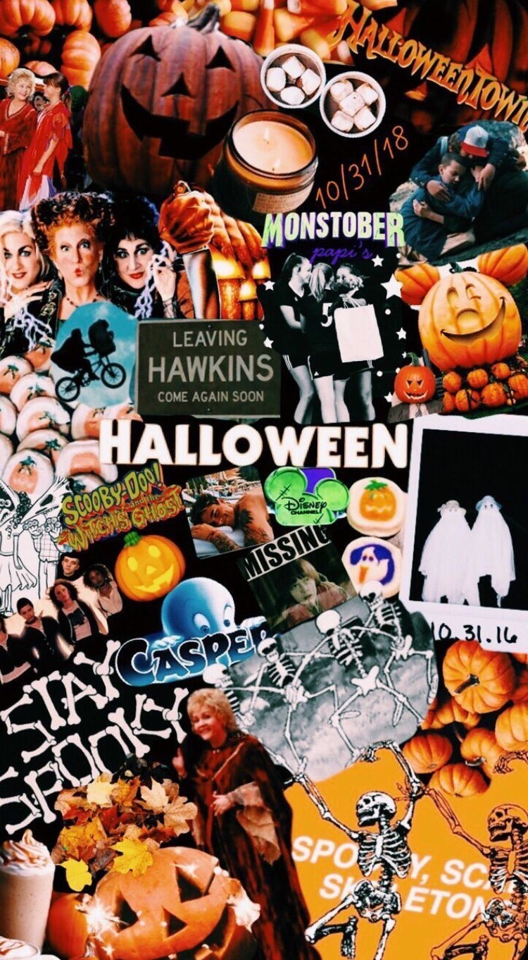 750x1370 Collages. Halloween wallpaper iphone, Halloween wallpaper, Fall wallpaper, Phone