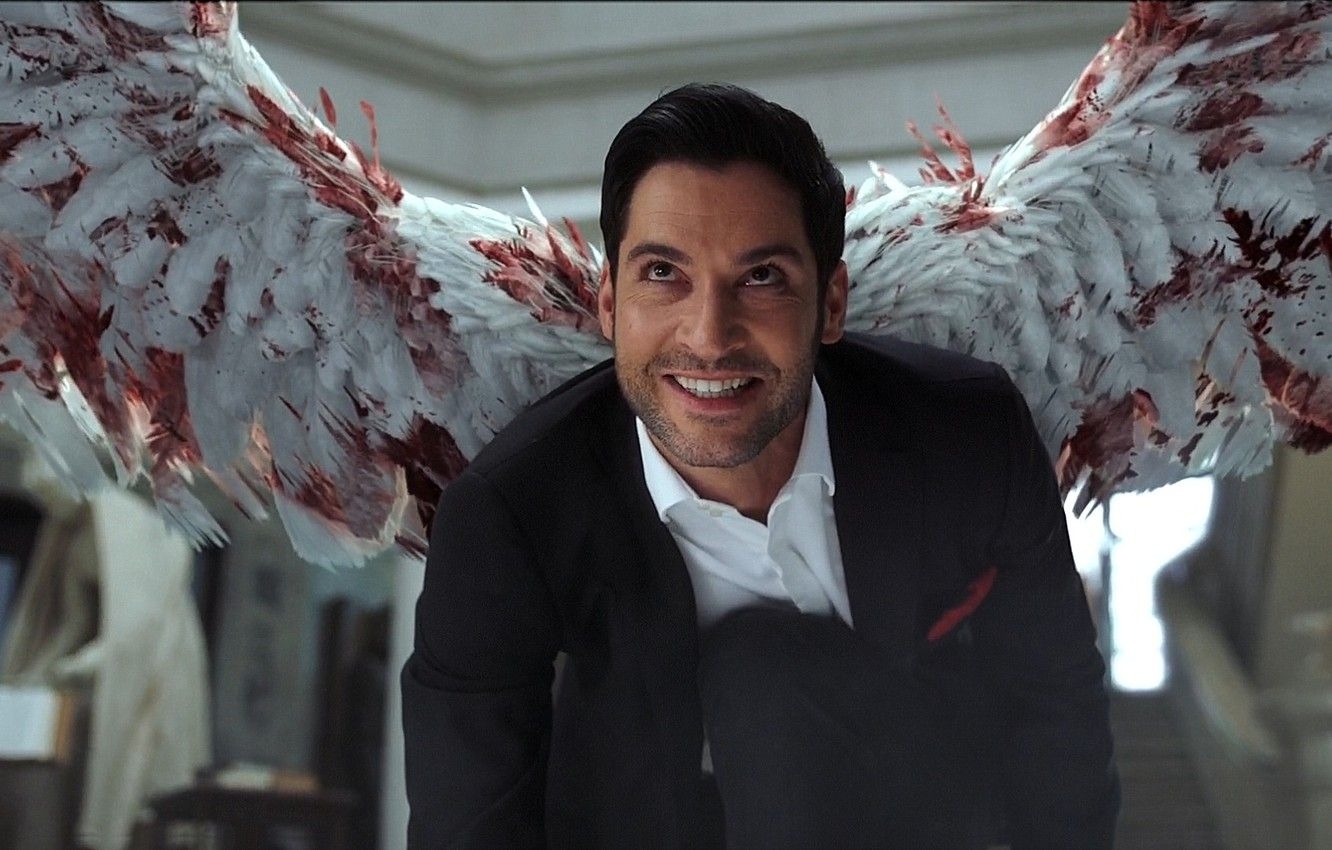 1340x850 Wallpaper the series, TV series, Lucifer, Tom Ellis, Lucifer, Tom, Desktop