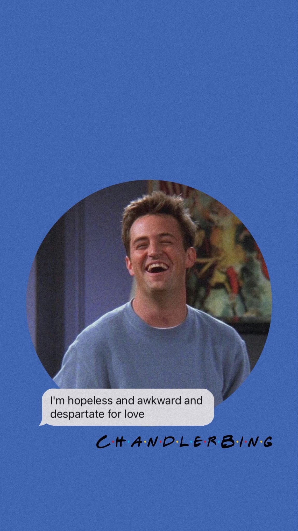 1150x2050 chandler bing lockscreen, Phone