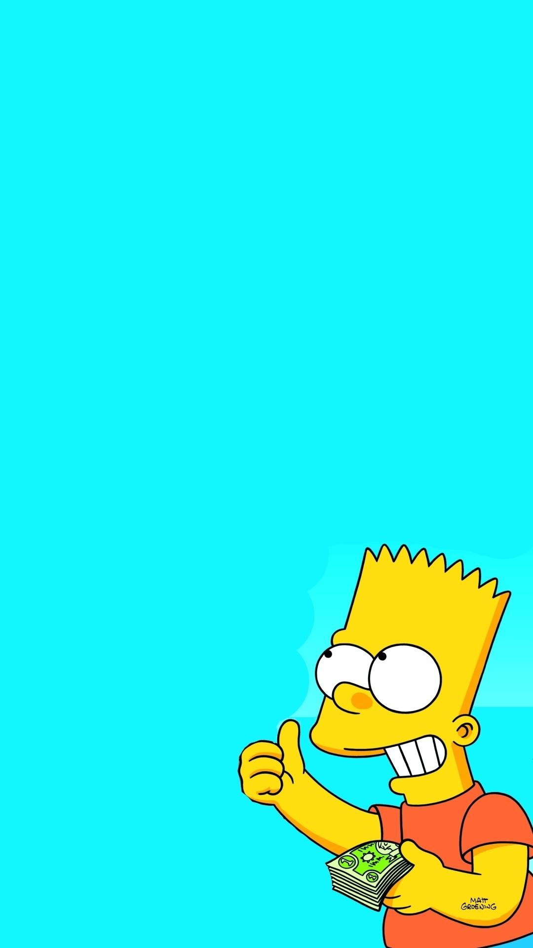 1080x1920 Bart Simpson Wallpaper, Phone