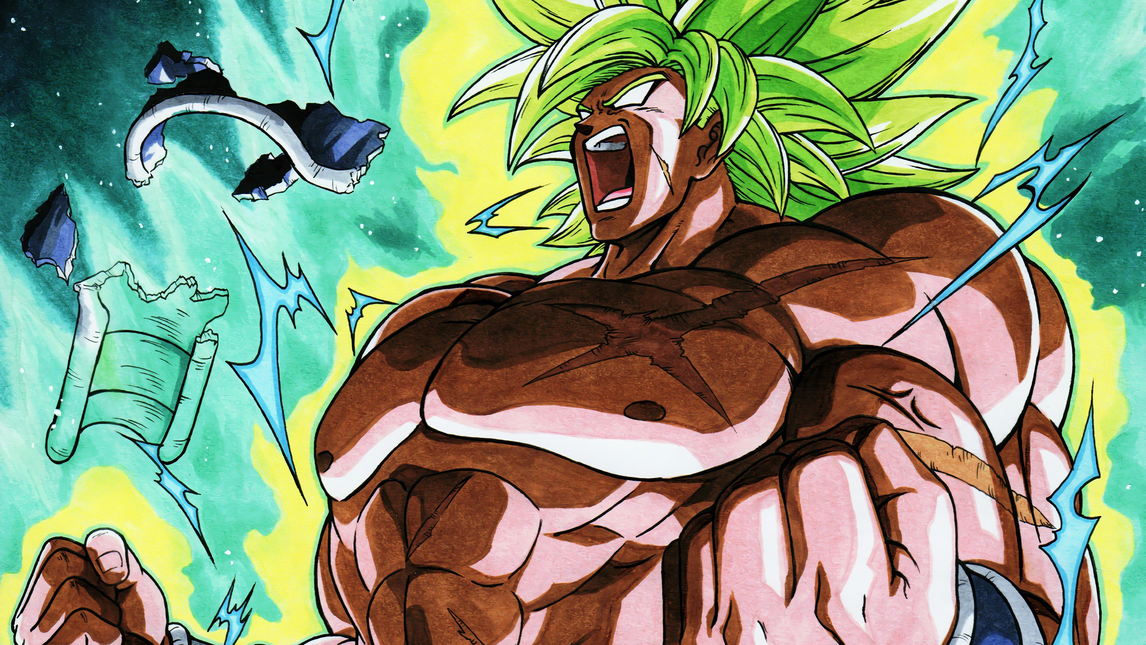 3840x2160 Dragon Ball Super: Broly 4k Ultra HD Wallpaper, Desktop