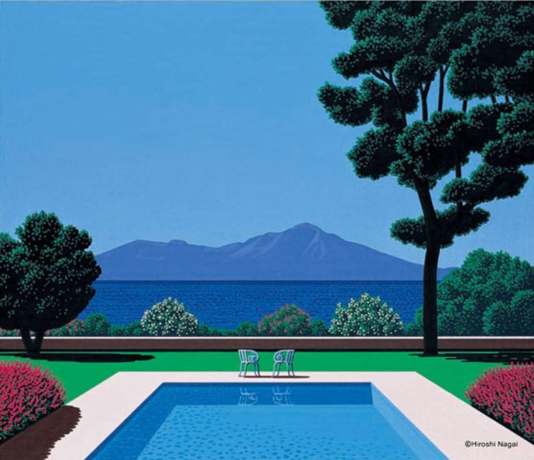 1060x910 Hiroshi Nagai / 永井博 /mochips Pg, Desktop