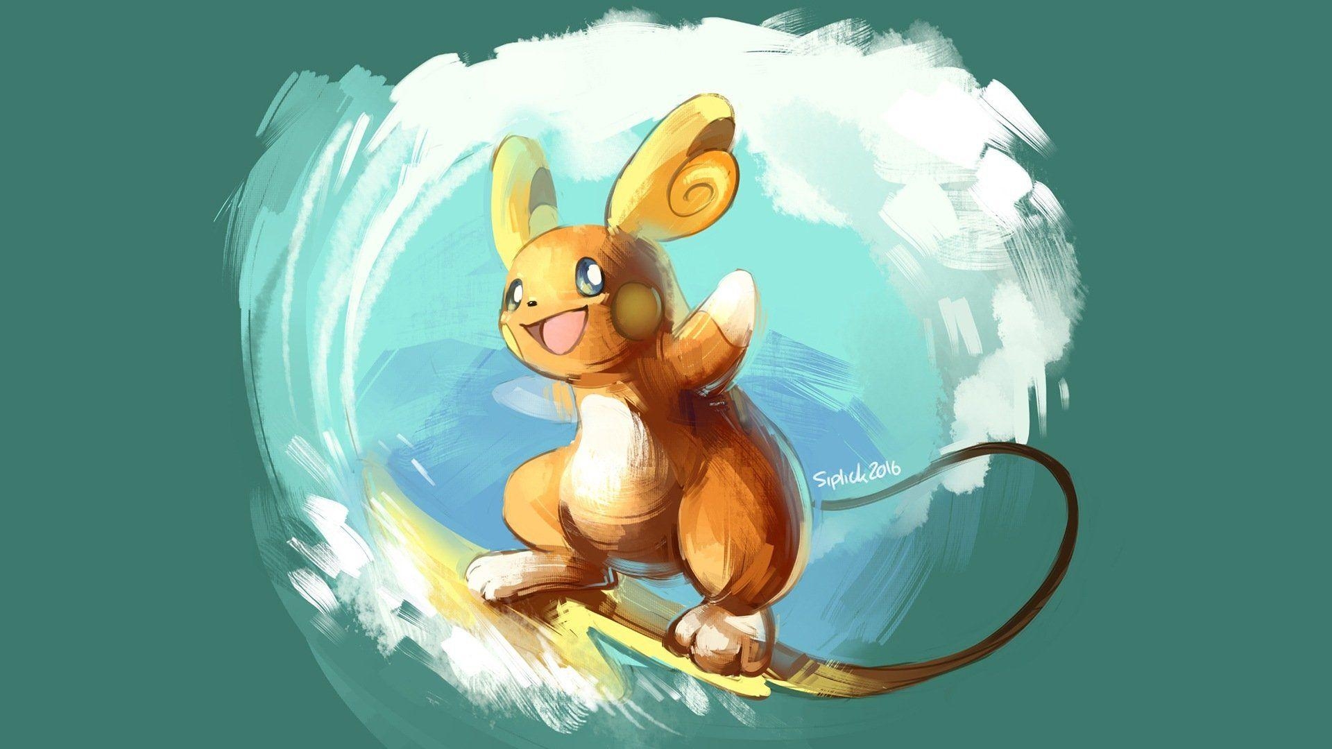 1920x1080 Raichu Alola Pokemon, Desktop