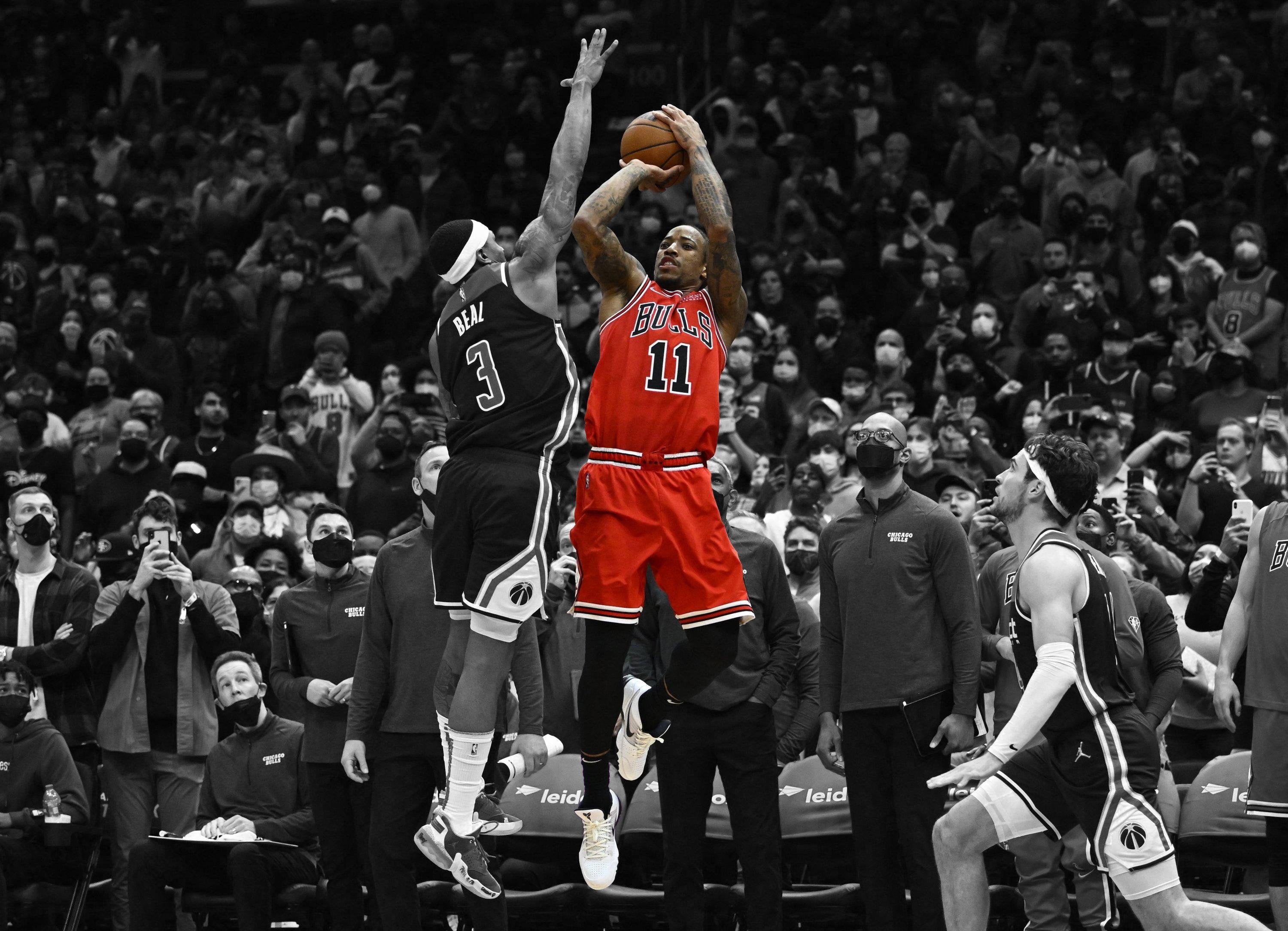 3000x2170 Hastily Made Some Wallpaper Of DeMar DeRozan's Buzzer Beaters For Myself And Thought I'd Share, Desktop