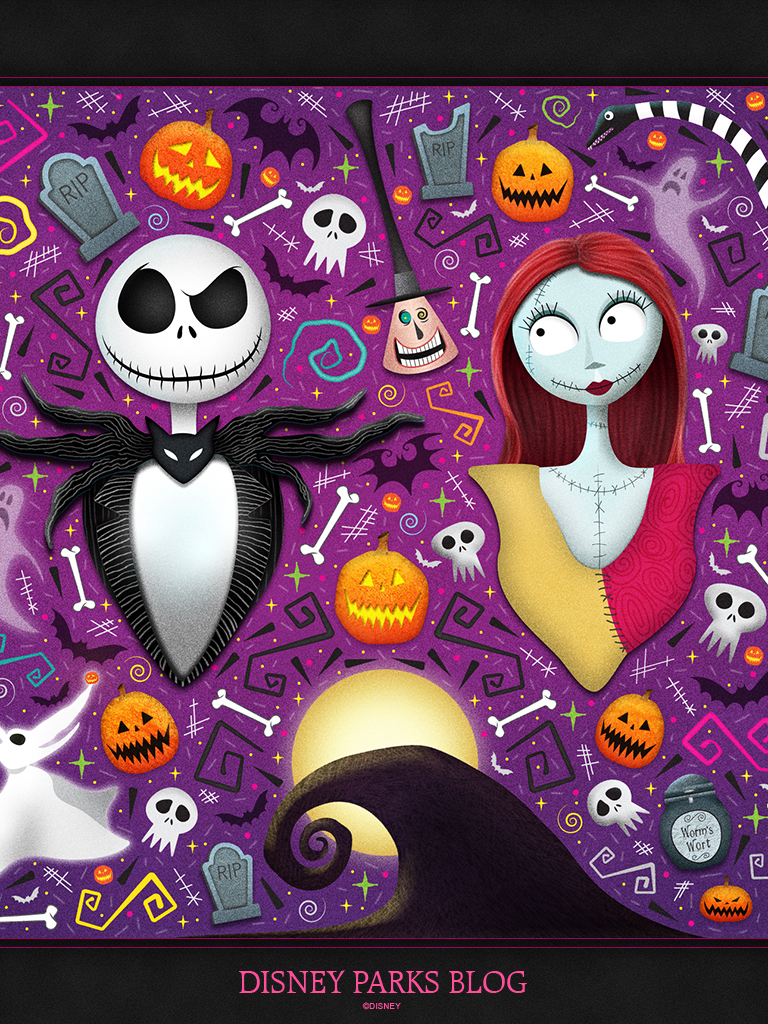 770x1030 Tim Burton's The Nightmare Before, Phone