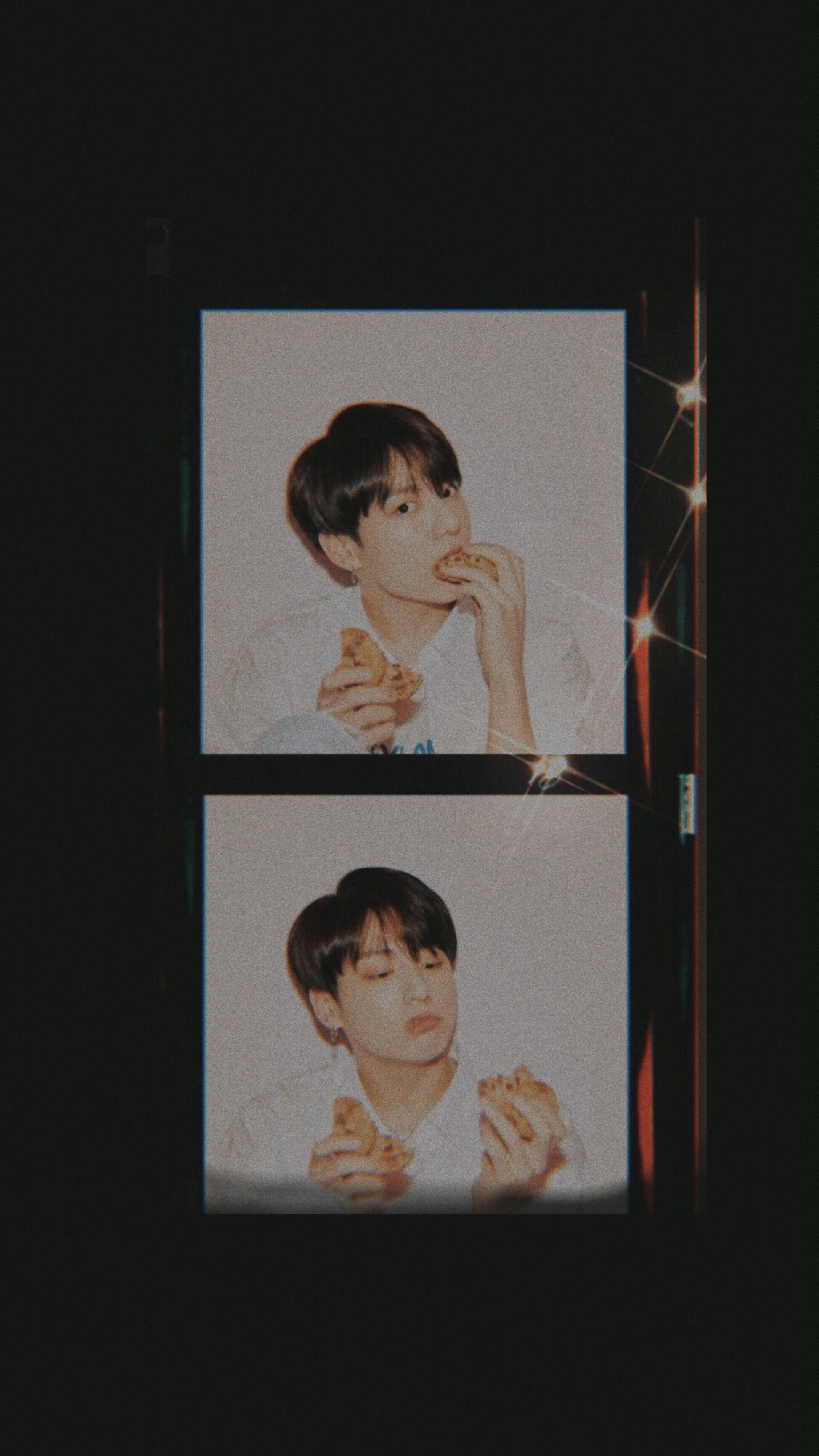 1950x3470 bts #jungkook #aesthetic #kpop. Seni gelap, Kertas dinding, Kartu, Phone