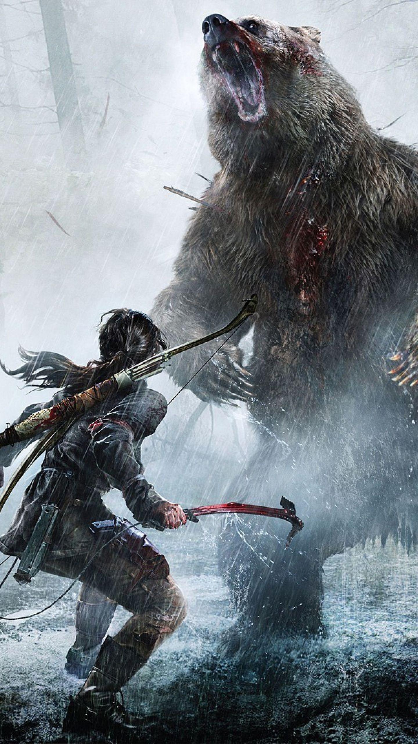 1440x2560 Rise Of The Tomb Raider Android Wallpaper Mobile Is 4K Wallpaper, Phone