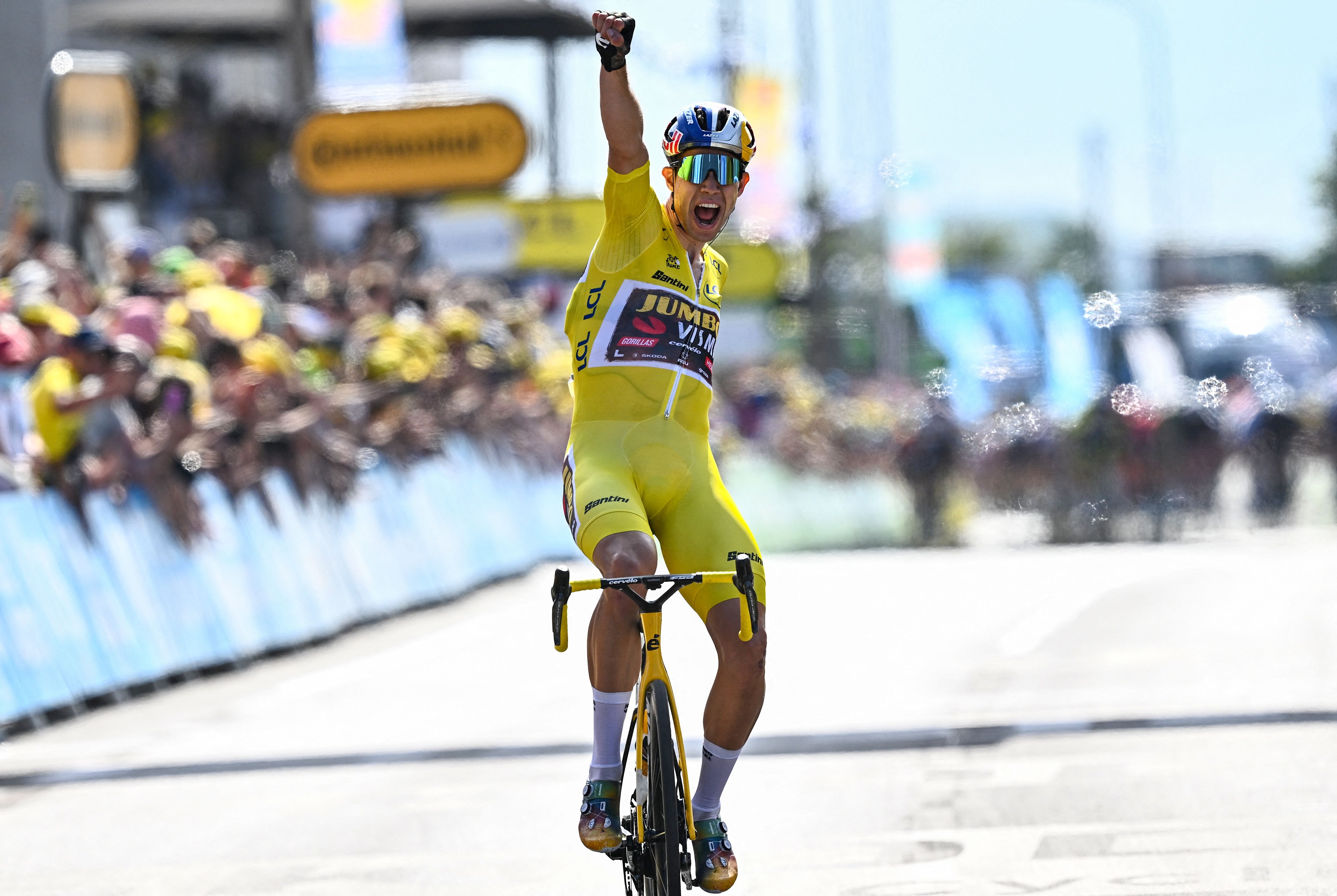 5000x3360 Wout Van Aert victorious on stage four of Tour de France with solo attack, Desktop