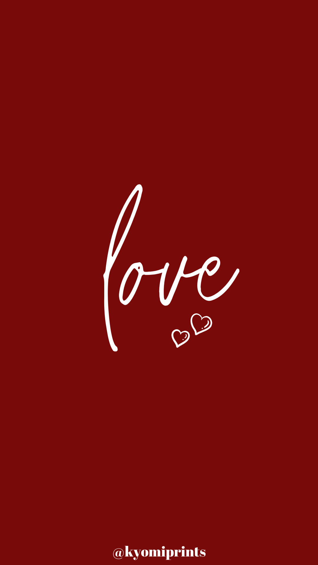 1080x1920 Love wallpaper, iPhone wallpaper, red aesthetics background. Love wallpaper, Etsy, Wallpaper, Phone