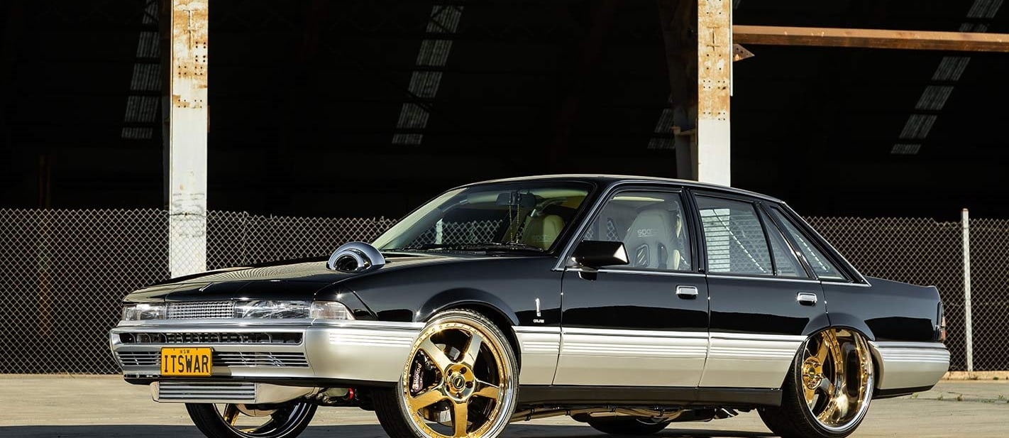 1430x620 Steve Sterjovski's 1987 Holden VL Calais, Dual Screen