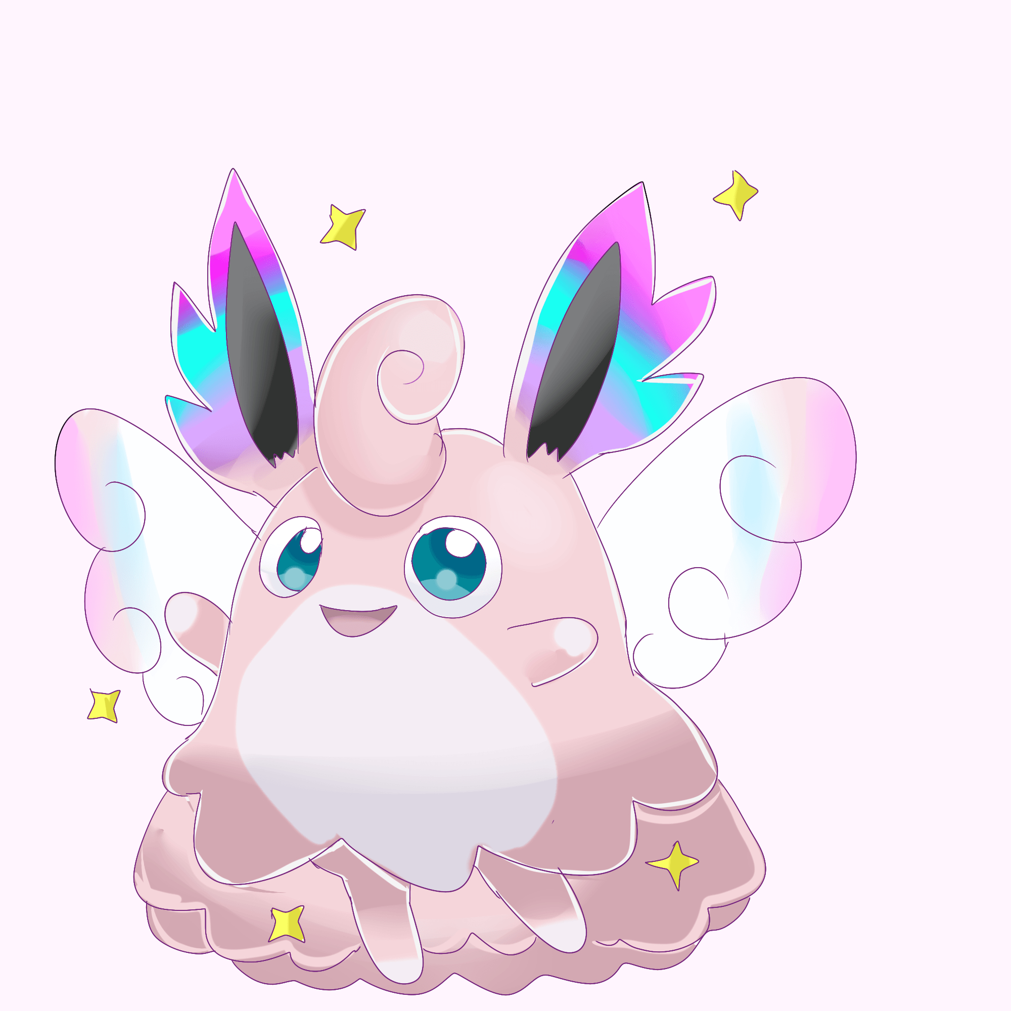 2000x2000 Mega Wigglytuff, Phone