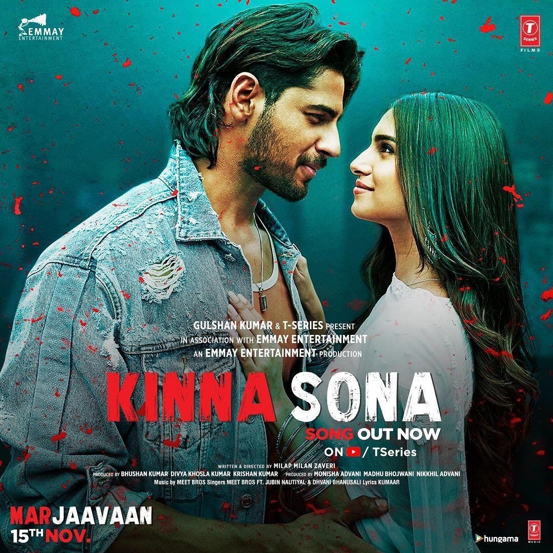 1080x1080 Marjaavaan Sona Lyrics. Meet Bros, Kumaar, Jubin N, Dhvani B. Sidharth M, Tara S, Phone